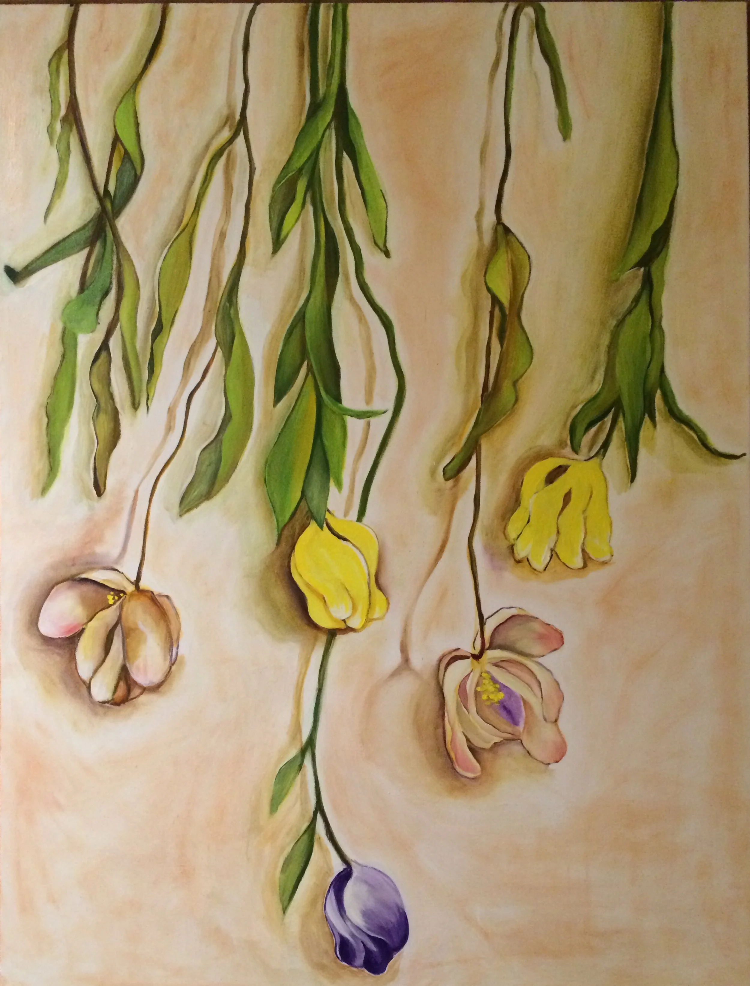 2015, Oil on Canvas, 48 "x36" (121.92x91.44 cm)