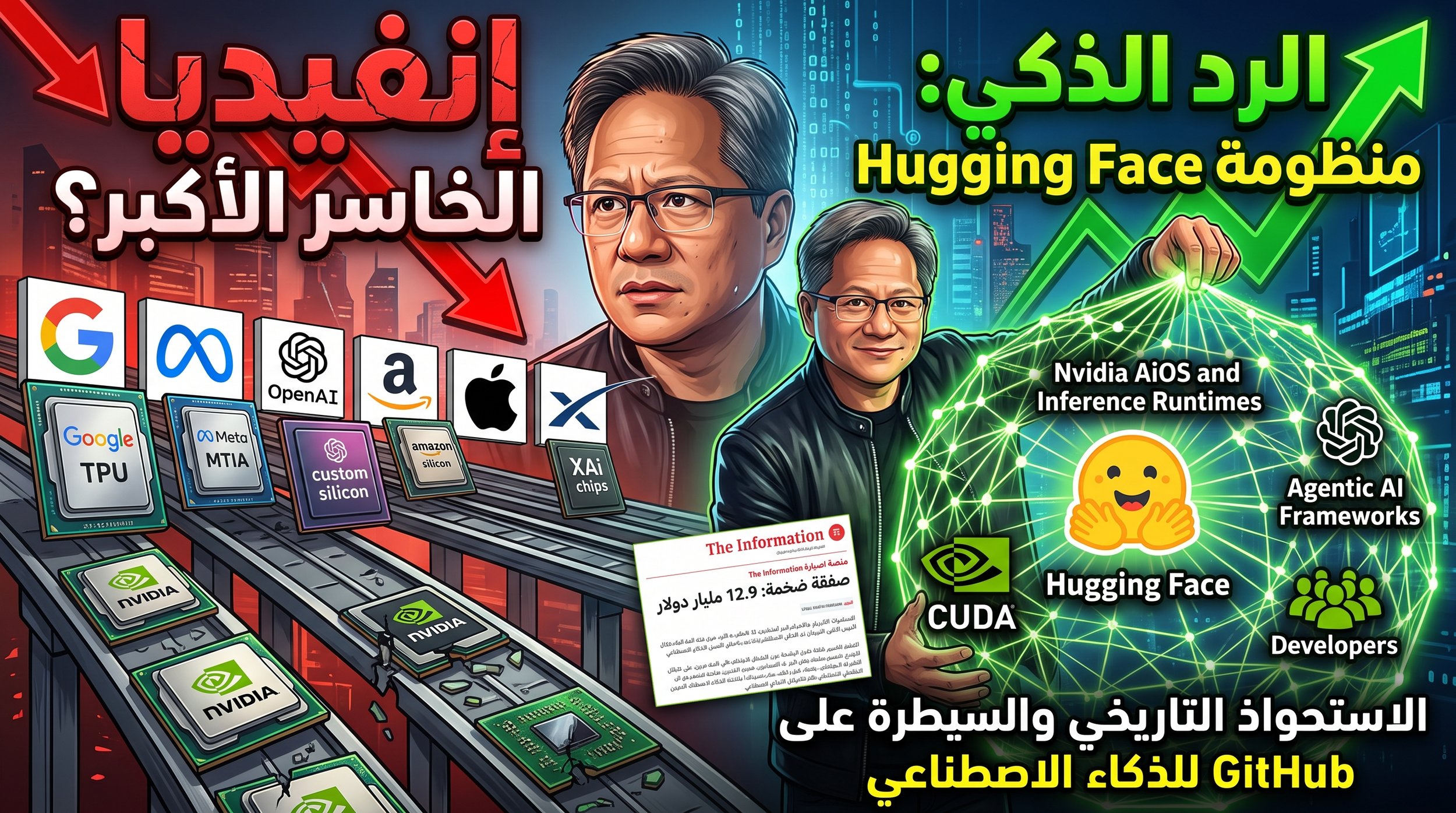 عندما تصبح إنفيديا الخاسر الأكبر أو الملك المتوج