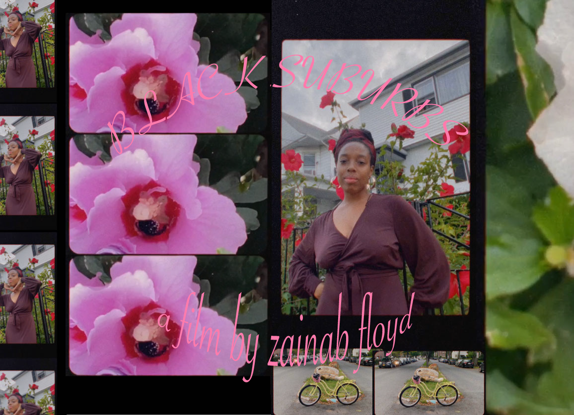 Customized poster for short film "Black Suburbs", 2020.