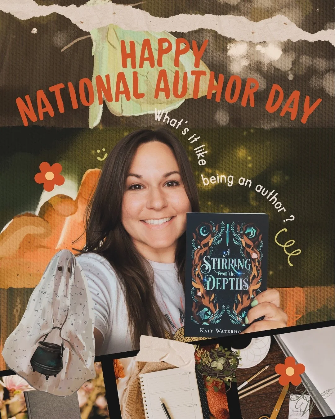 Happy National Author Day to all my fellow author friends! This business of putting our hearts and souls in between the pages of our books is a serious task and we should take time to celebrate all our accomplishments, big and small.

#authorsofig #n