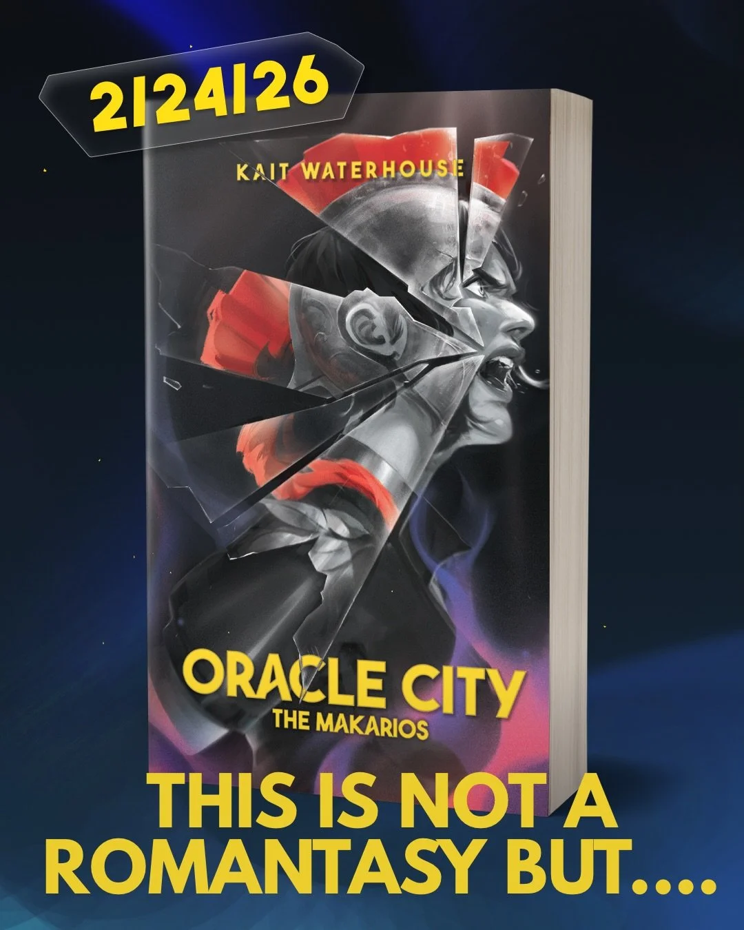 ORACLE CITY IS NOT A ROMANTASY BUTTTTTT
It has a romantic subplot! 
Styx and Ivan are already knee-deep in their feelings for each other, but it will never work. She&rsquo;s his uncle&rsquo;s #1 enforcer, and he&rsquo;s the heir to the cartel that&rs
