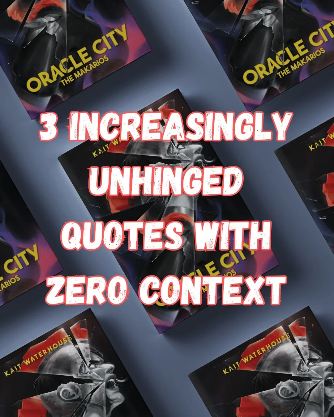 Just a taste of the chaos that awaits readers who pick up a copy of my sophomore novel. If you need a book that fills you with both rage and love, this one is for you. Release day is almost upon us but you can preorder this baddie and make this indie