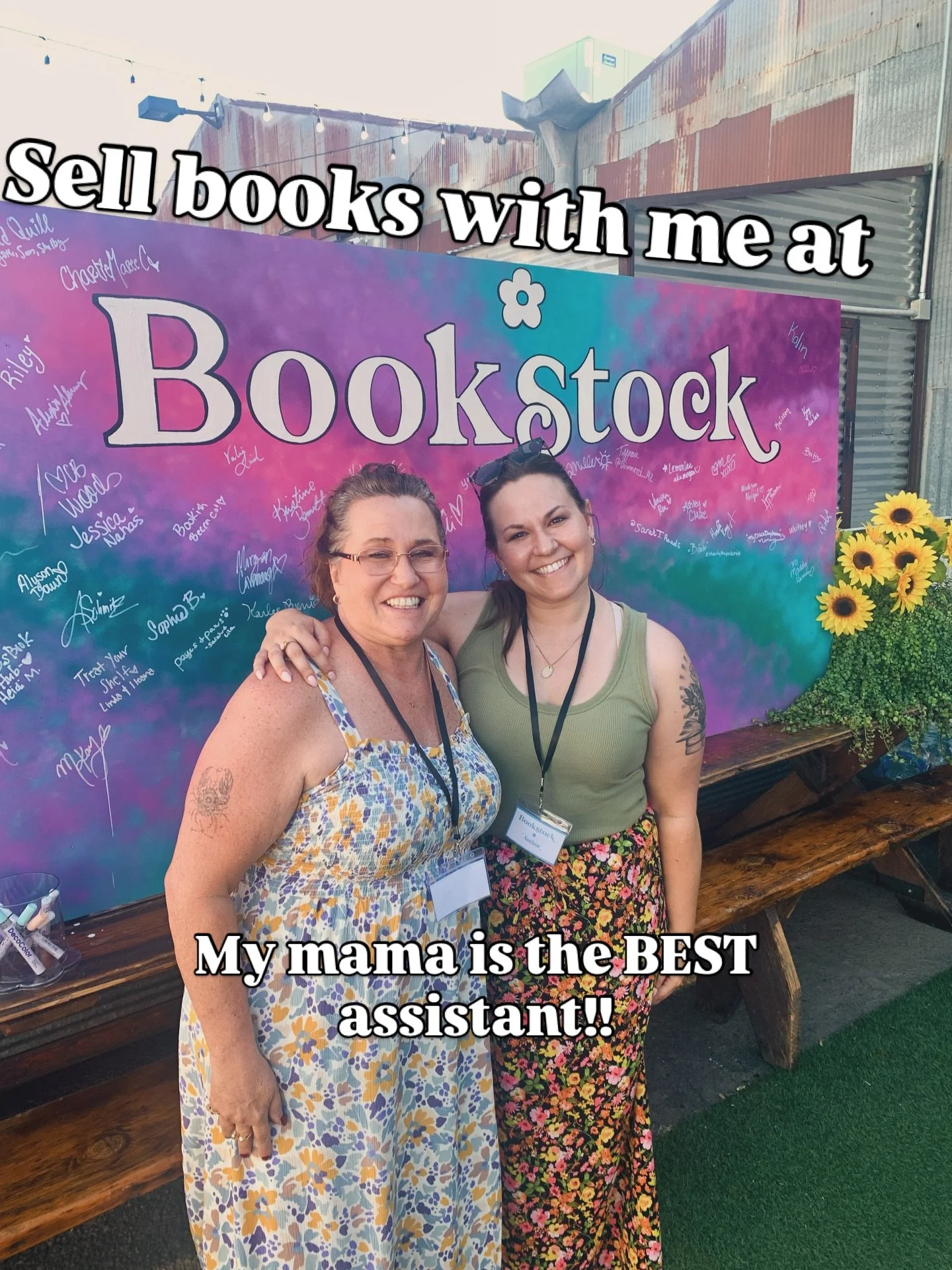 Another amazing event by @notyouravgbookclub !! Thank you so much for putting this together, and for all the support you give indie authors, like me. We made it through the heat and had a blast selling and talking books with some incredible readers!!