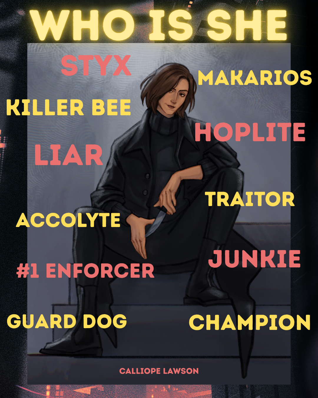 Styx and her nicknames by @Dextrose.png on Instagram