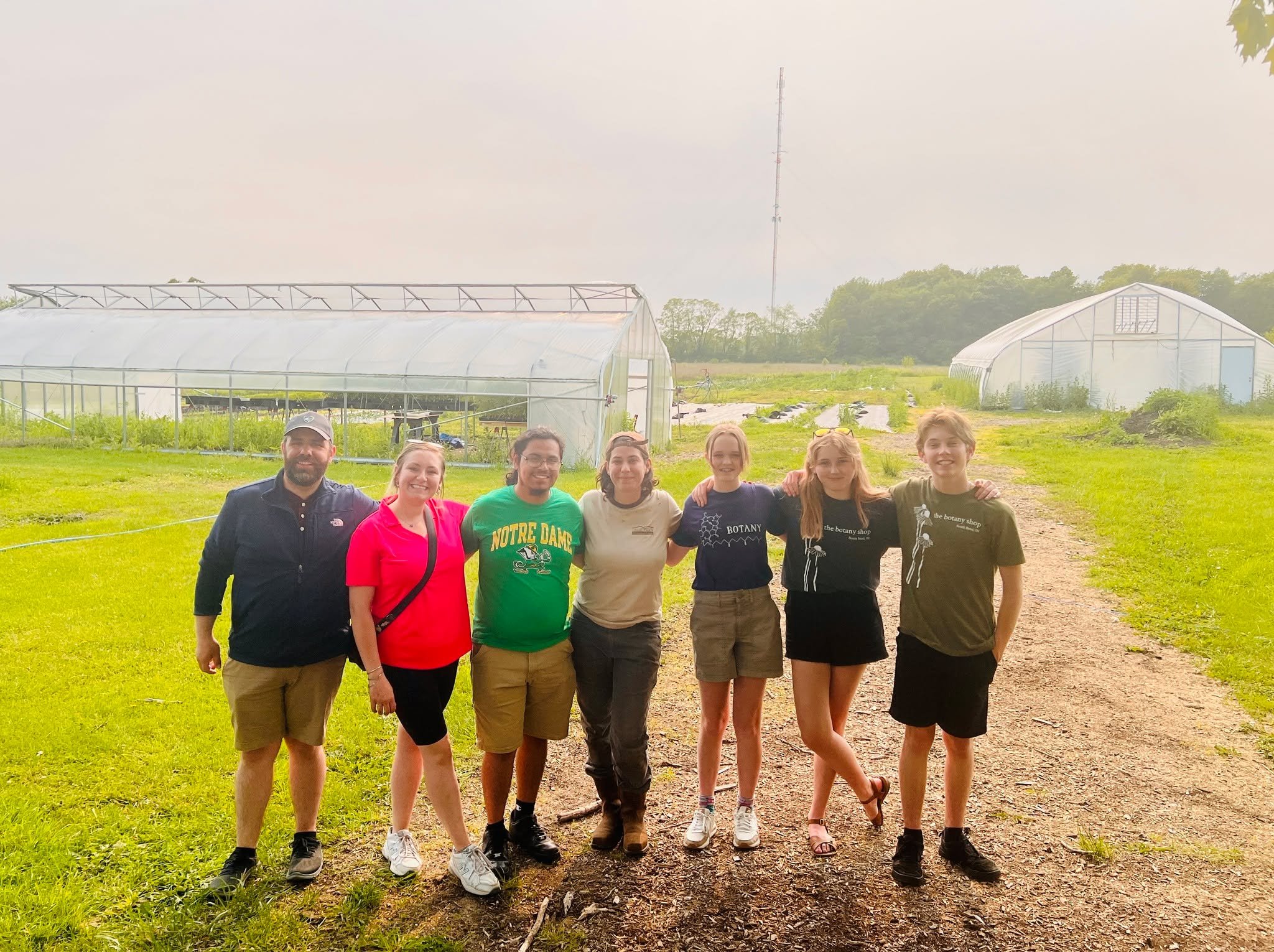 If you've stopped by in the past few weeks, you might have seen a few new faces around Botany &amp; Co.! We're excited to introduce this year's summer interns, aka &quot;The Botany Bunch&quot; 😉. Meet: Lucy, Riley, Leo, Phoebe, and Leonel. 

They've