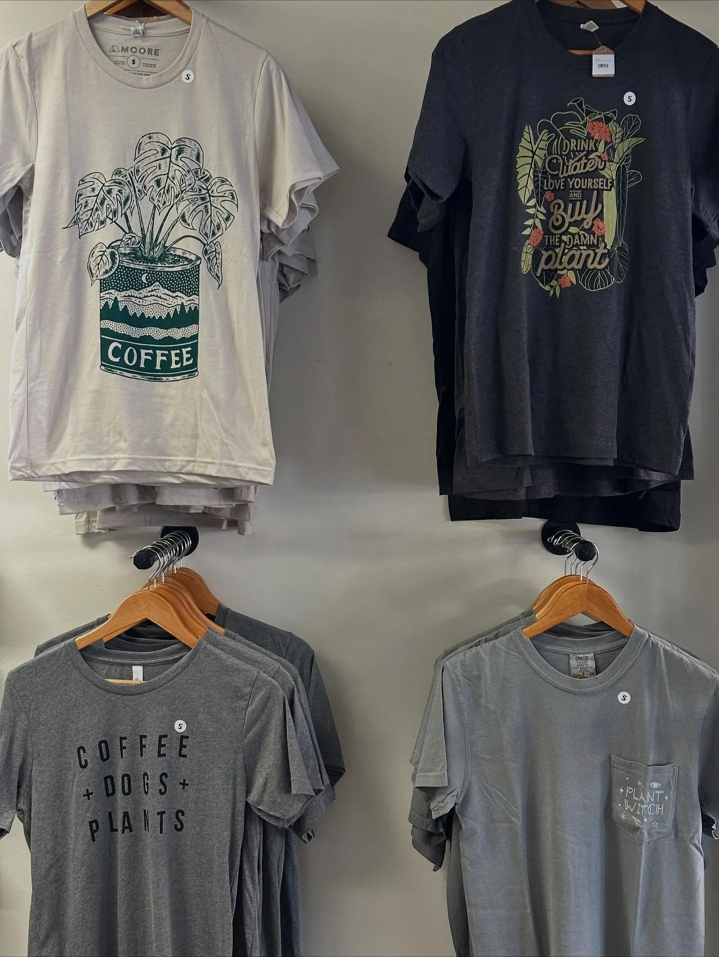 👕 NEW THREADS

We were going to wait and roll these out next week with our big holiday reveal, but the neighborhood has been *abuzz* ☕️ 🐝 since @counterspell.cafe opened up across the street, so we decided to bring them out in time for the weekend.