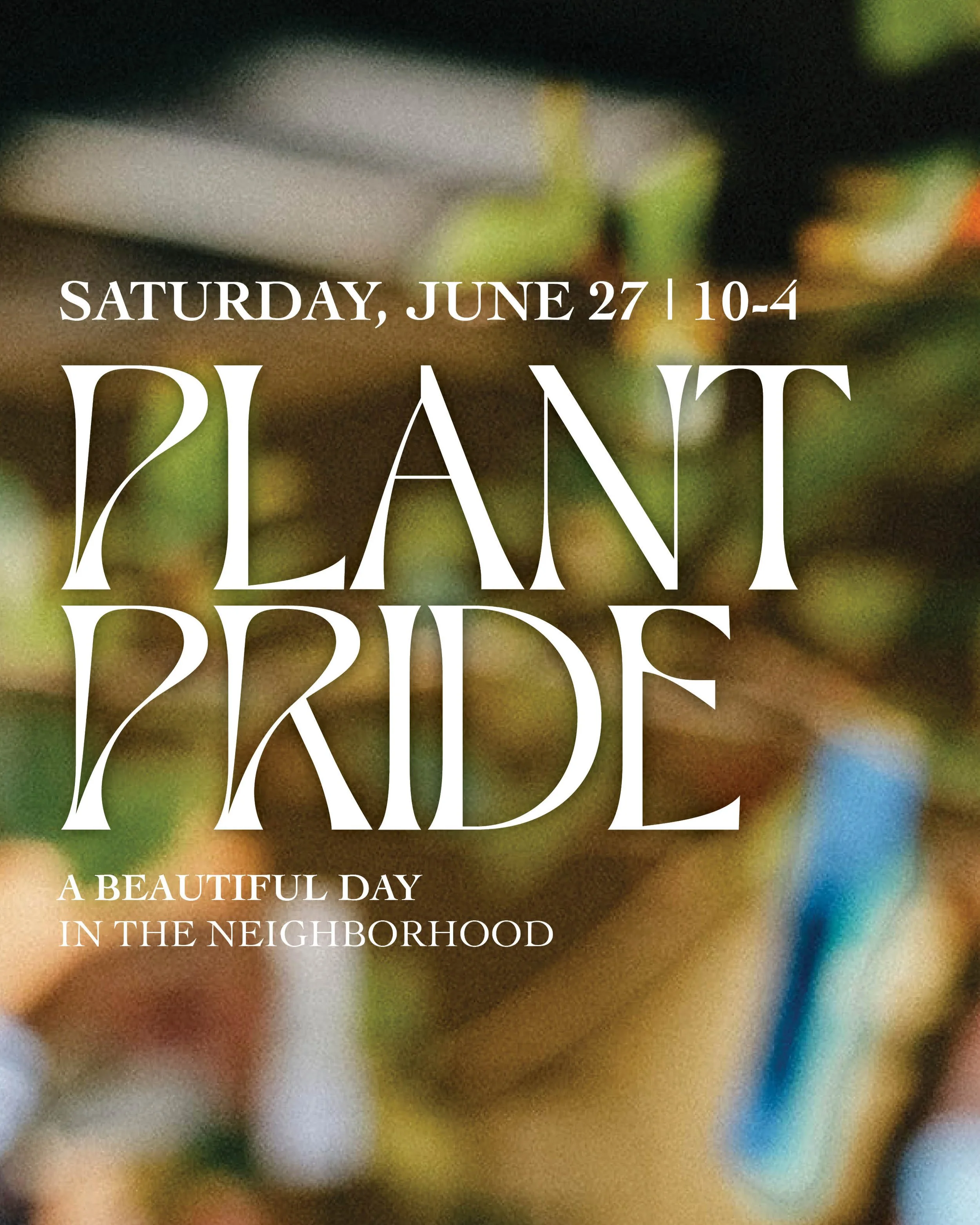 We're now just TWO WEEKS away from our favorite day of the year: PLANT PRIDE! This annual celebration marks the opening of The Botany Shop at 909 Portage Ave, and this year it's a pretty big milestone as we celebrate our fifth birthday. 🎉

Part bloc