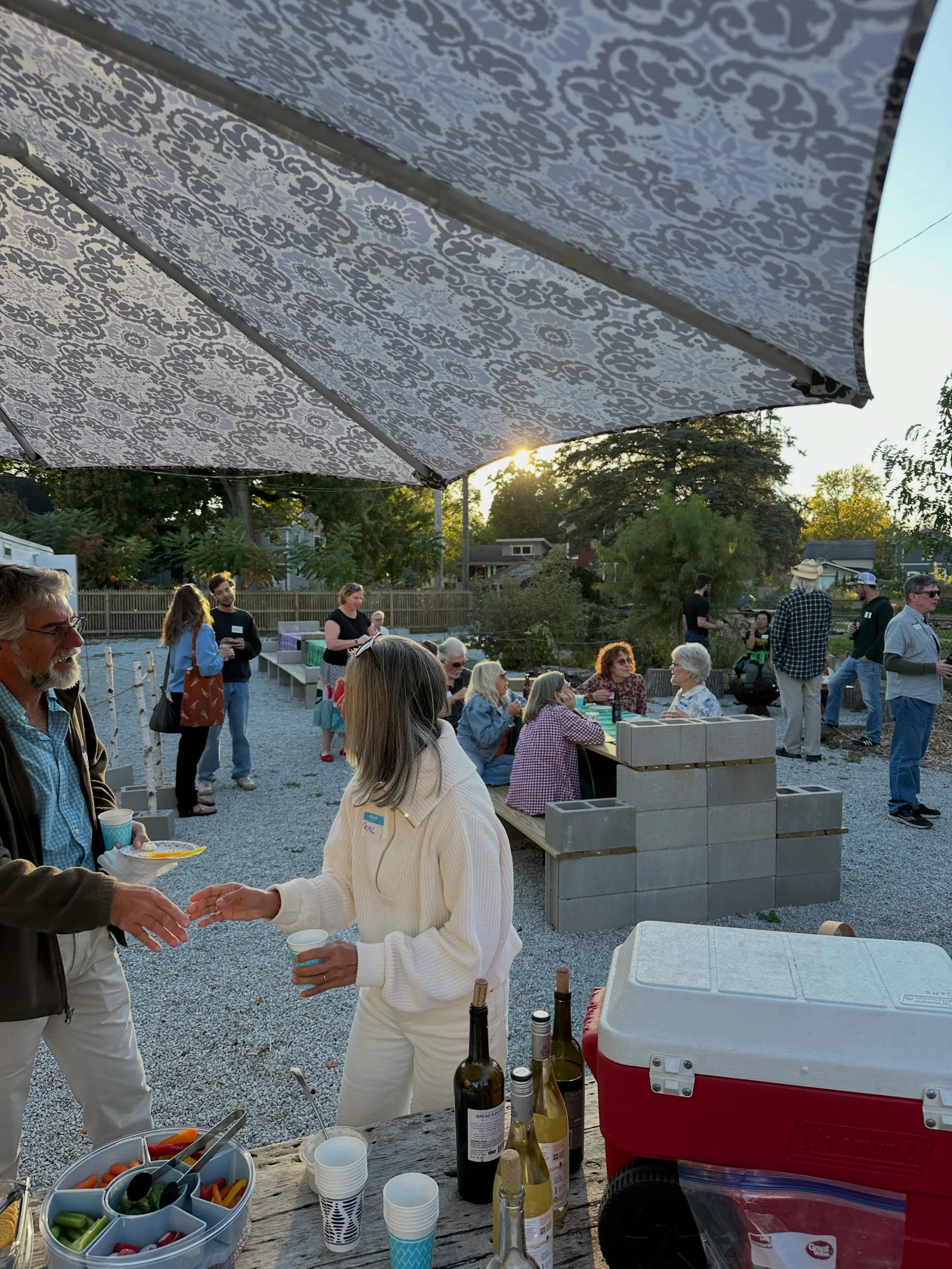 Moments of magic from today. Moments of connection, memory making, intention, and beauty. 

And absolutely perfect weather. 

@southbendgreendrinks @regensb_
