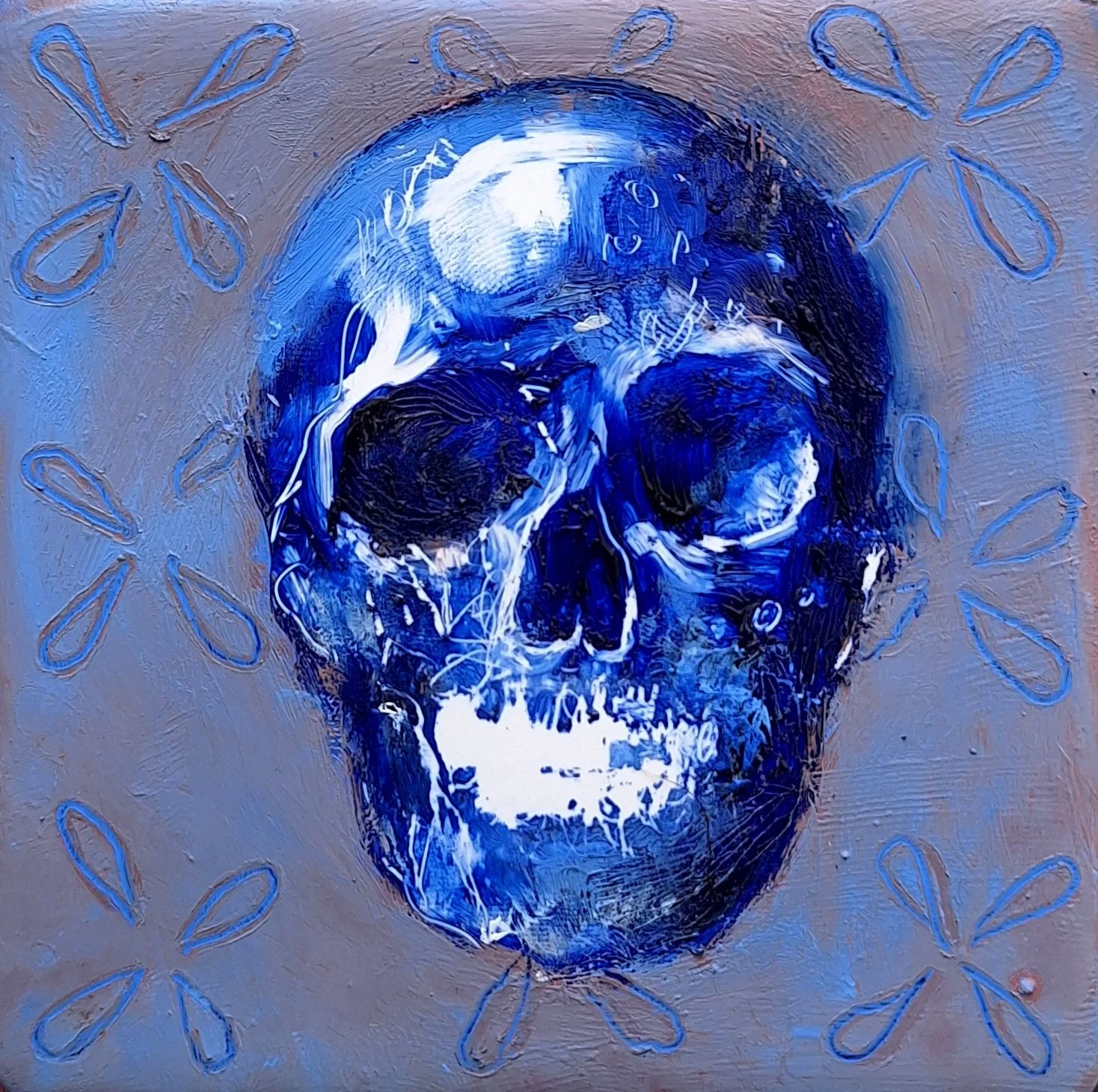 Skull Tile 9