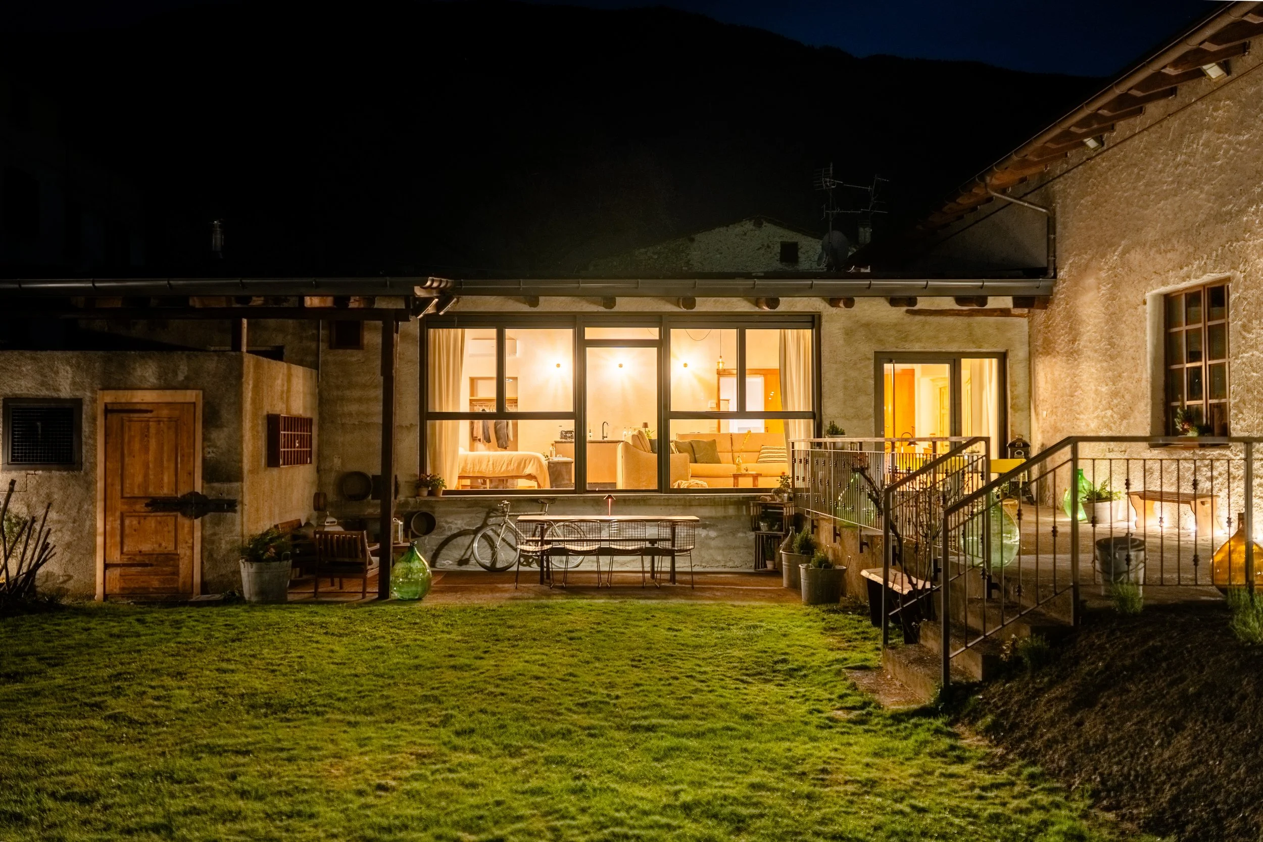 Giardino intimo e riservato