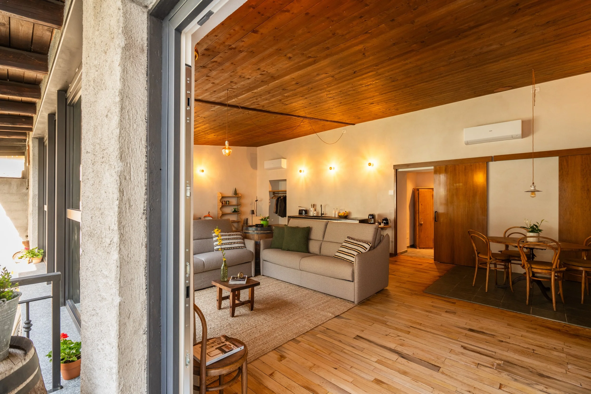 Parche storico fatto di botti