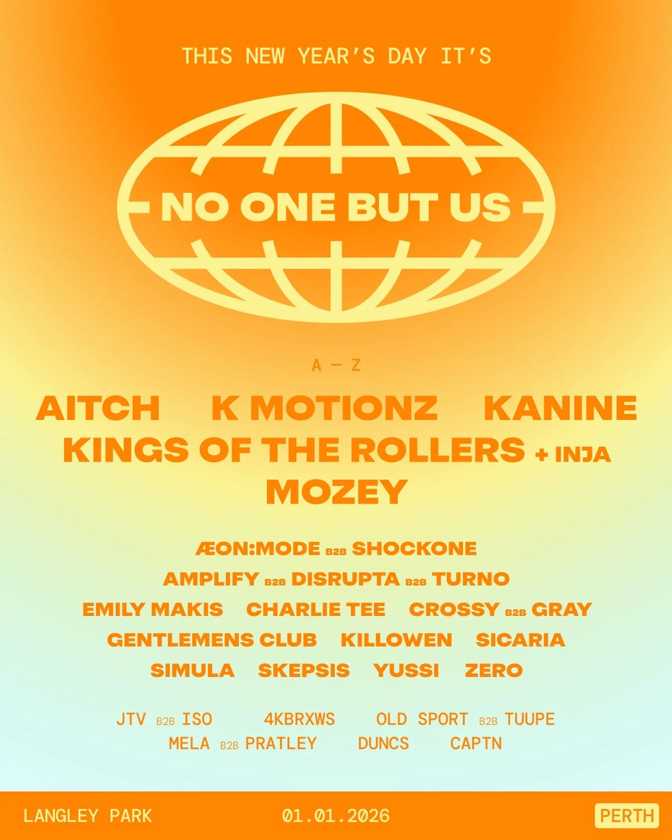 Start your new year right. @tuupeuk &amp; @oldsport.mp3 join a monster line up this New Year&rsquo;s Day. Did someone say exclusive 140 set?!?