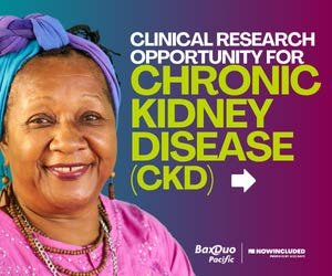 The PACIFIC study is testing how well baxdrostat with dapagliflozin work together in adults with chronic kidney disease and high blood pressure