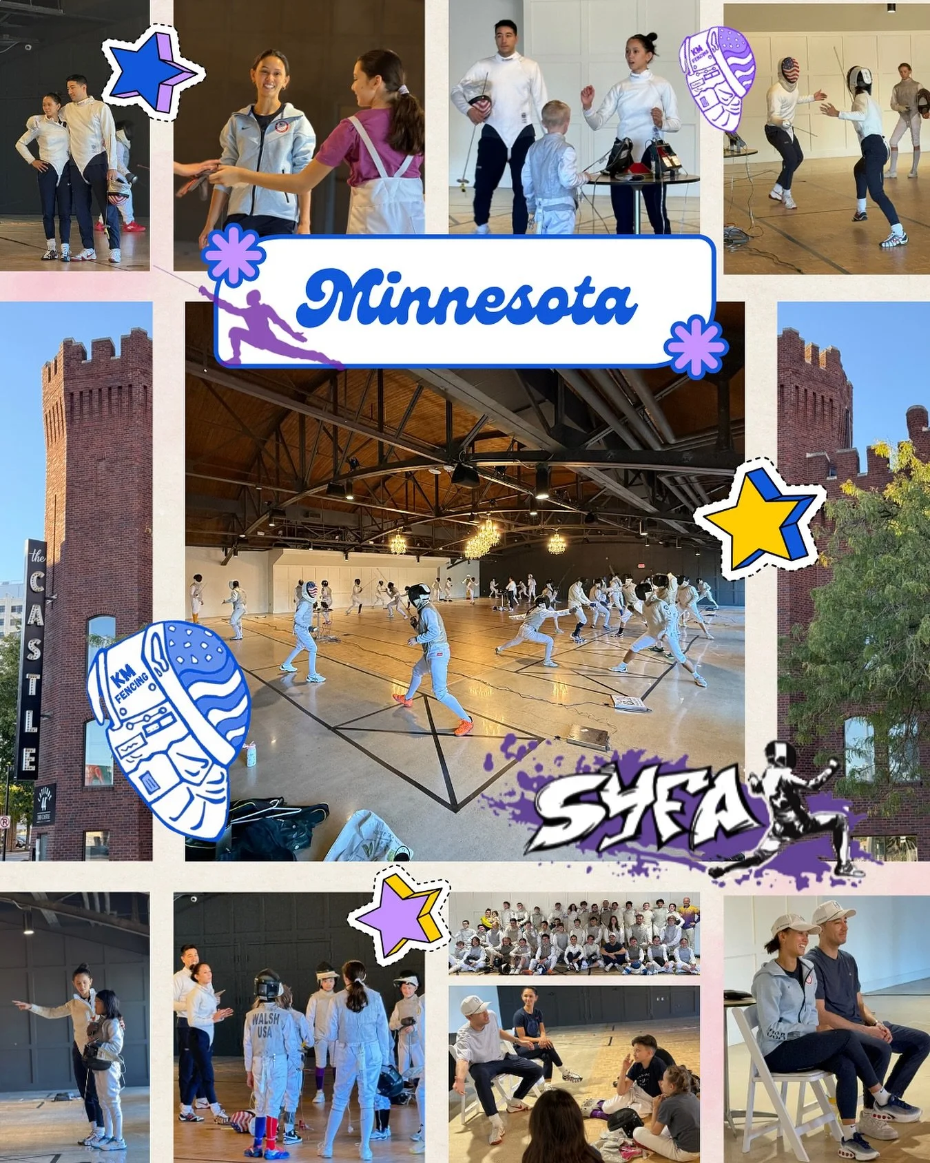 Training under castle chandeliers ✅

Thanks @south_yel_fencing_alliance and everyone that came out for a couple great sessions in Rochester, MN.

Next up, North Carolina masterclasses next weekend! Still time to sign up here: 𝗸𝗺-𝗳𝗲𝗻𝗰𝗶𝗻𝗴.𝗰𝗼