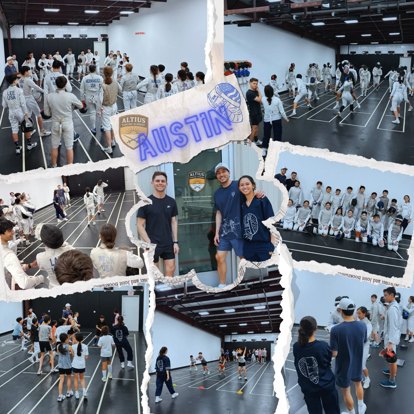 We had an amazing weekend running camps at @altiusfencing in Austin. The club was only recently opened by our long-time friend @benbparkins, and it was very special to be a part of its early history. It&rsquo;s an amazing space and we&rsquo;re excite