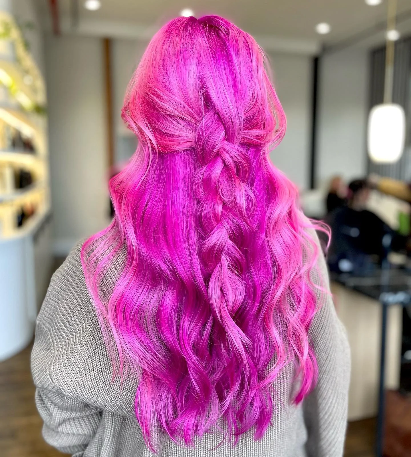 💕&rdquo;Do whatever you want as long as it&rsquo;s pink.&rdquo; - @cherubsandwich.avi 🤌🏽 @birdhousesalon , Bushwick - come say hi!
