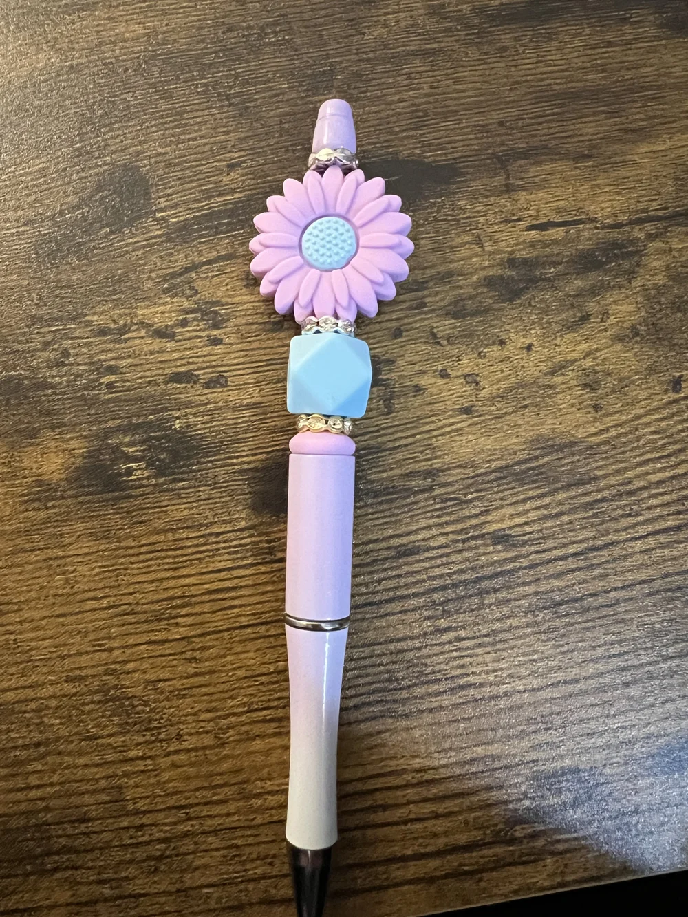 Purple Flower Pen — Hannah