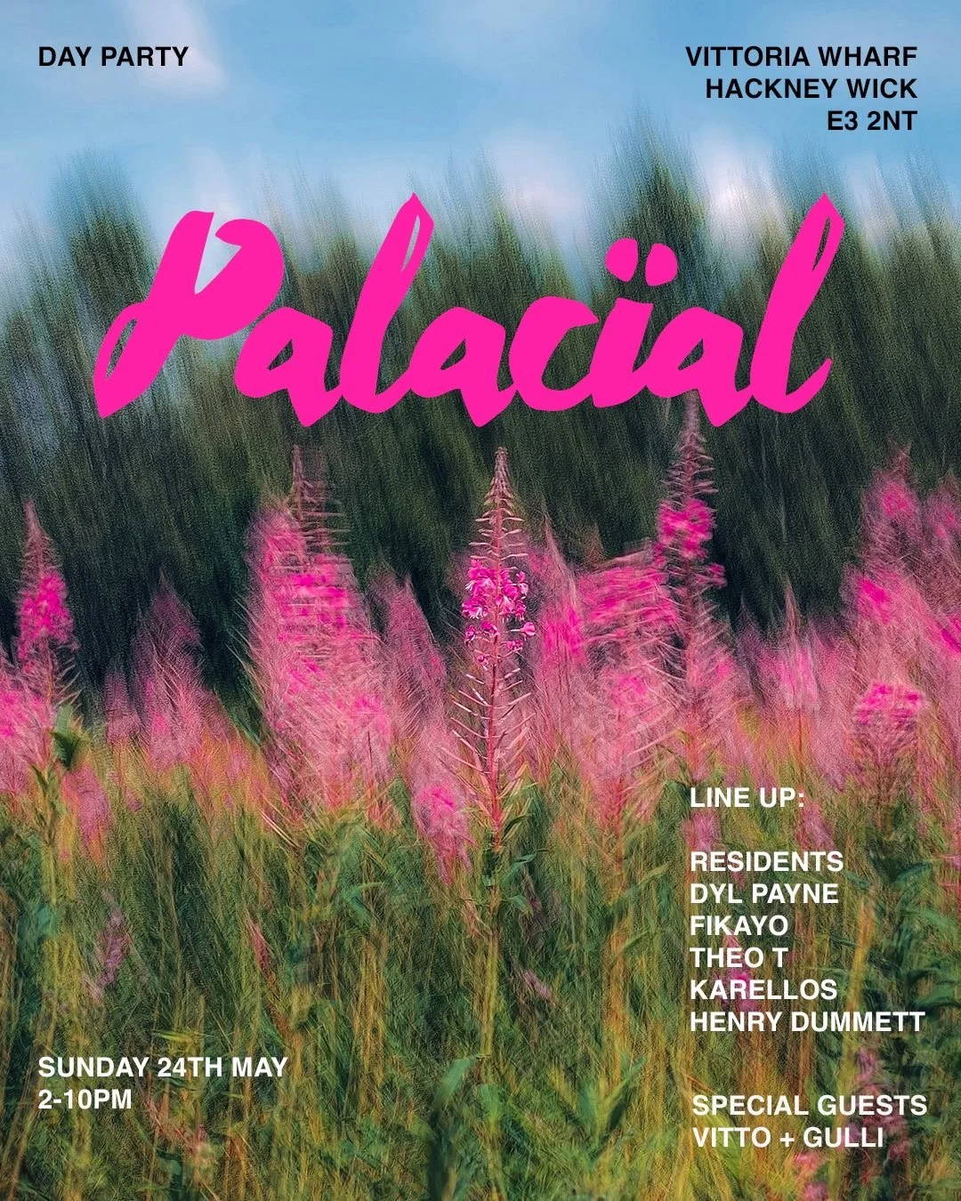 Palacïal presents: Hackney Wick Day Party