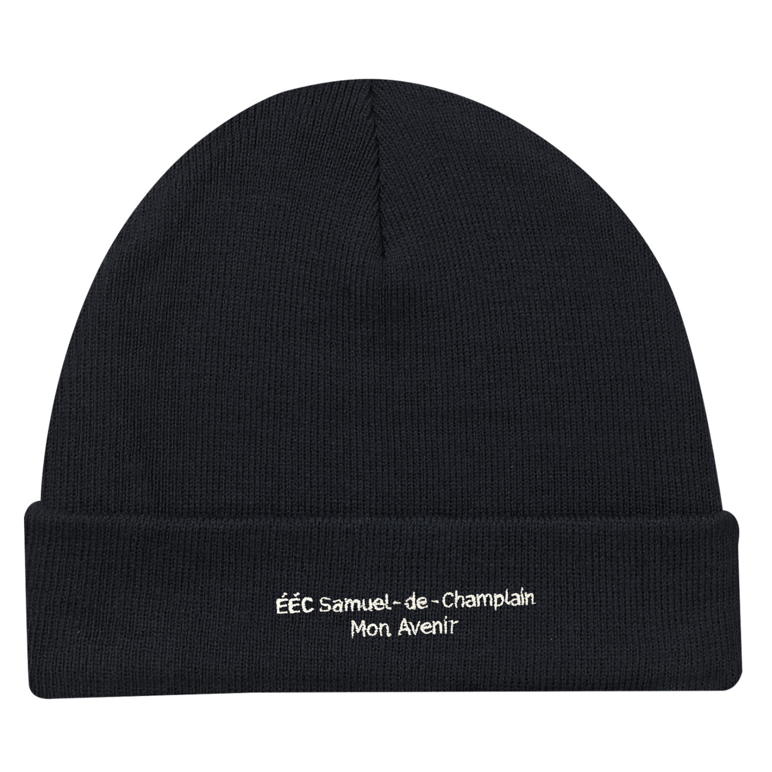 Youth Toque - Black - Back.png