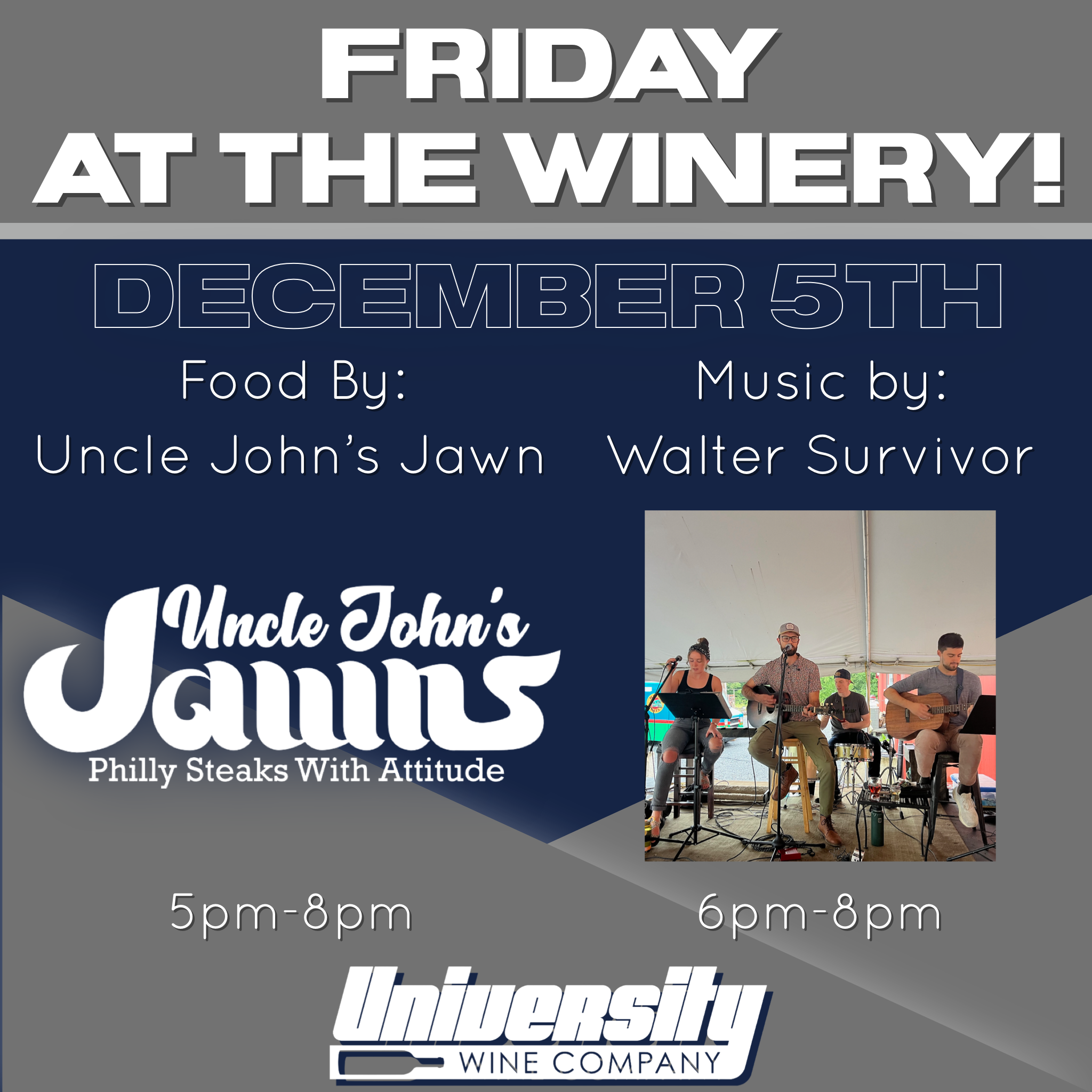 Friday Night Food Truck & Live Music Schedule