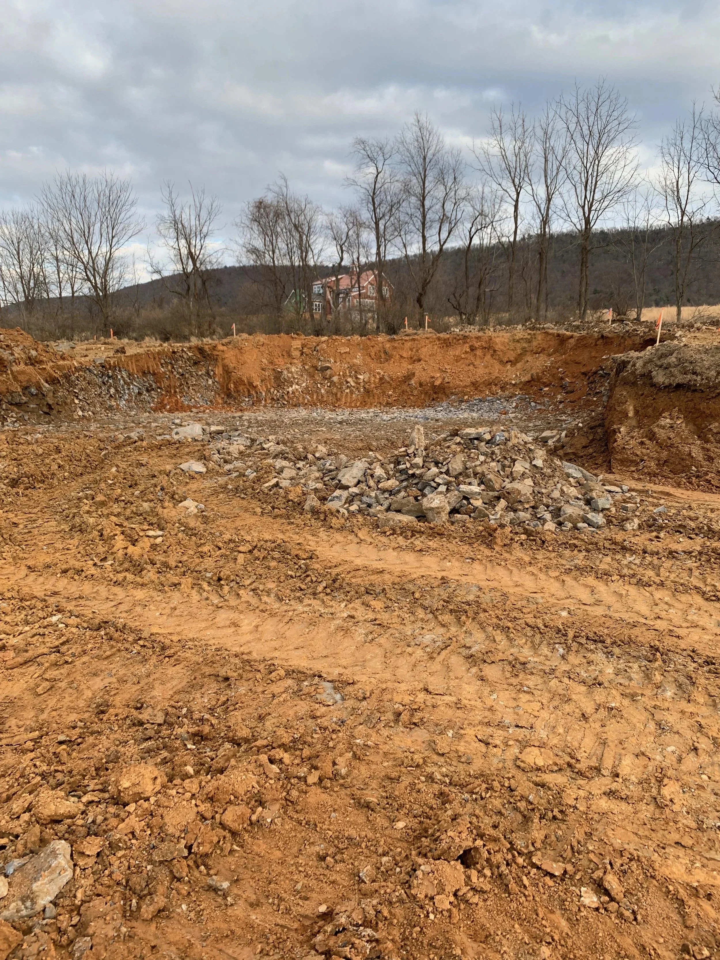 Preparing for the foundation