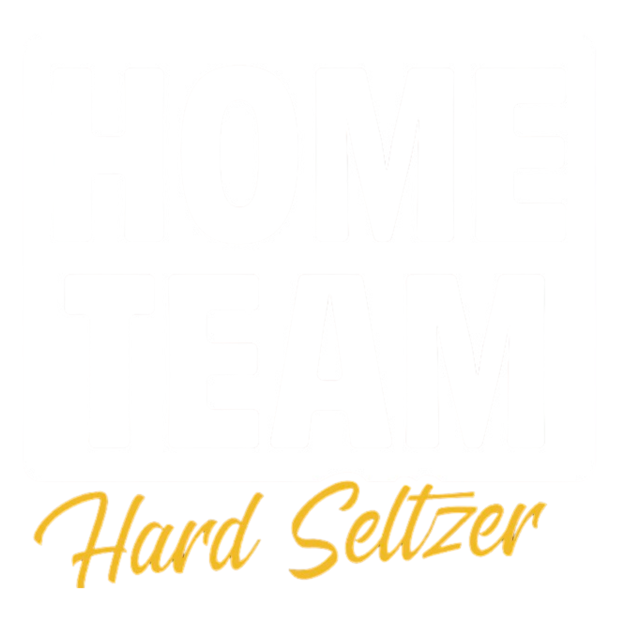 The image features the text 'HOME TEAM' in large, bold letters with a multicolored pattern, and below it, the phrase 'Hand Lettered' in a yellow, cursive font.