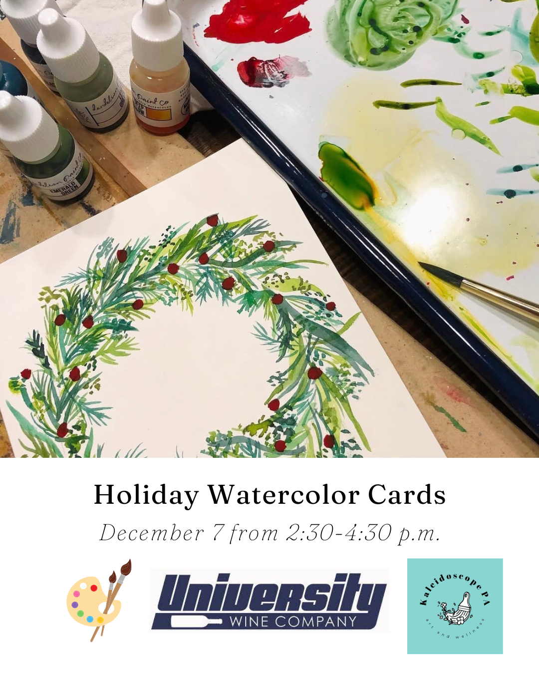 Holiday Watercolor Cards
