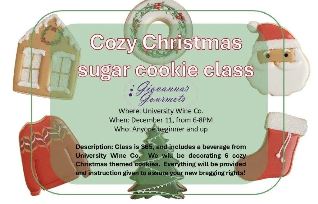 Cozy Christmas Sugar Cookie Class - Dec 2025