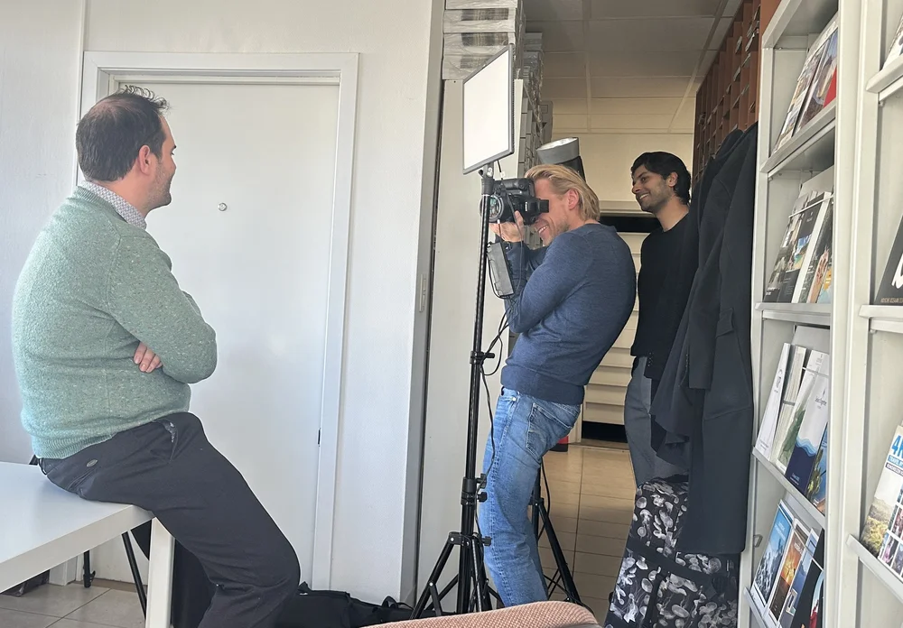 Storyteller Media Studio at work