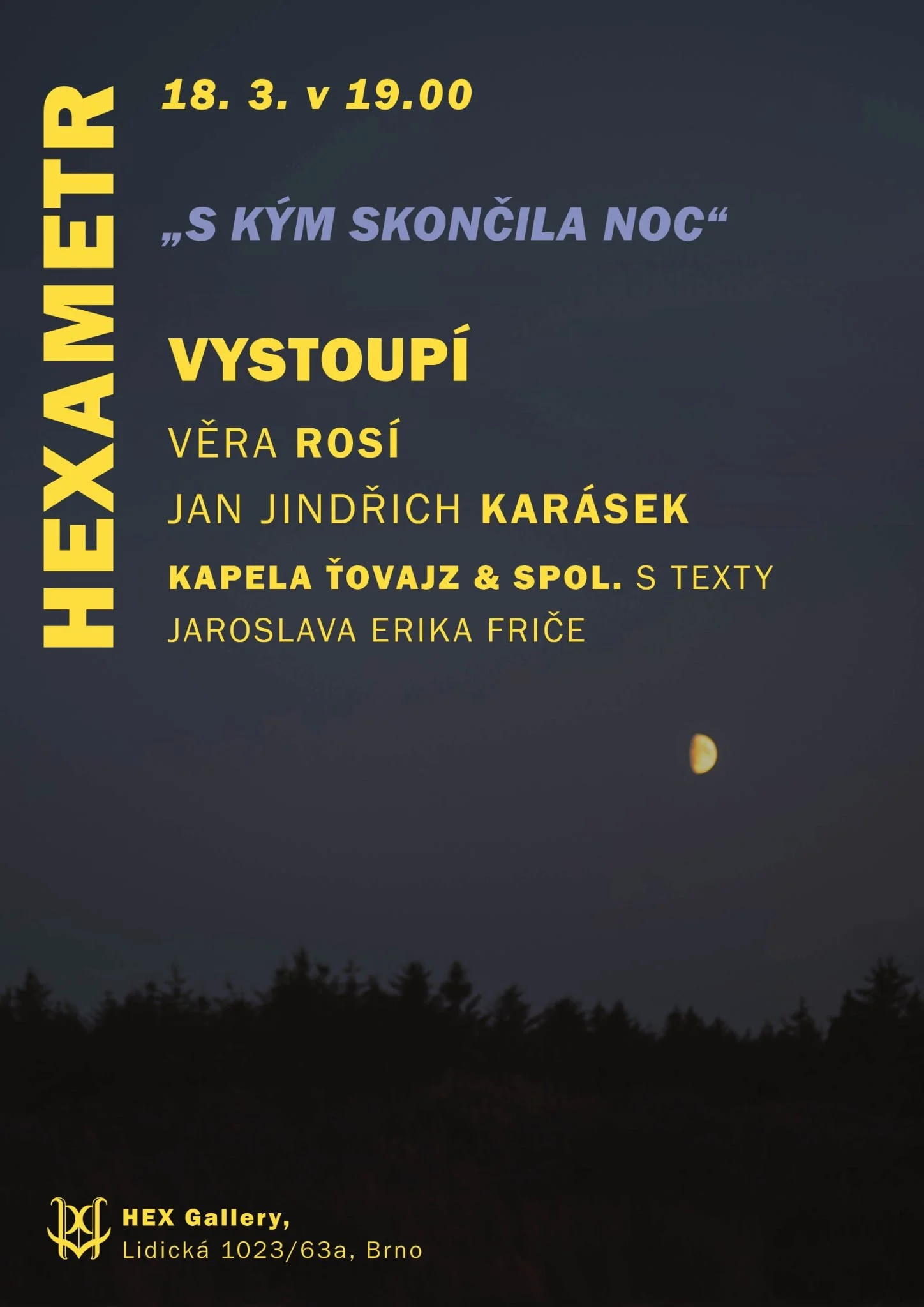 HEXAMETR - "S kým skončila noc"