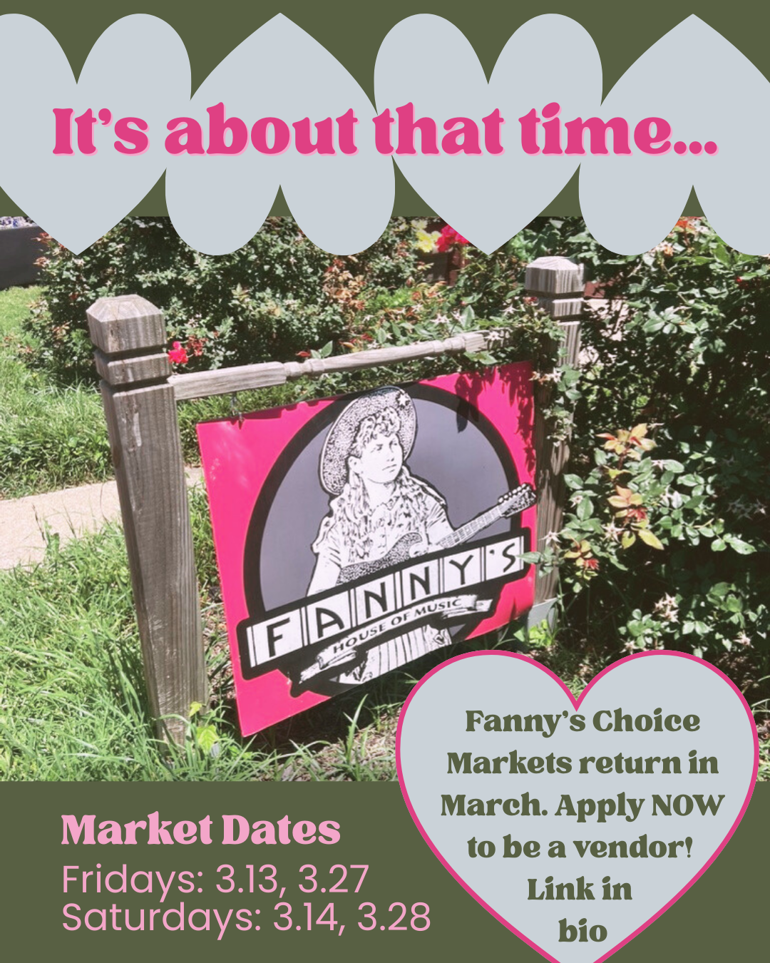 It’s nearly time…