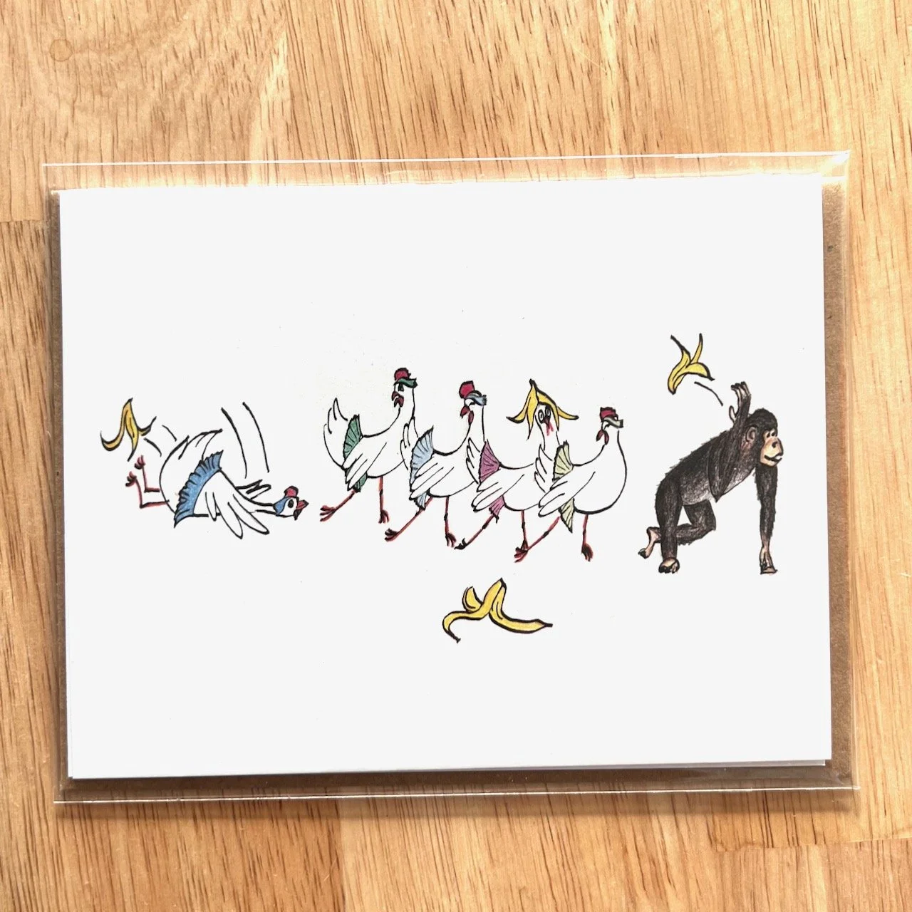 Blank notecard: Monkeying Around