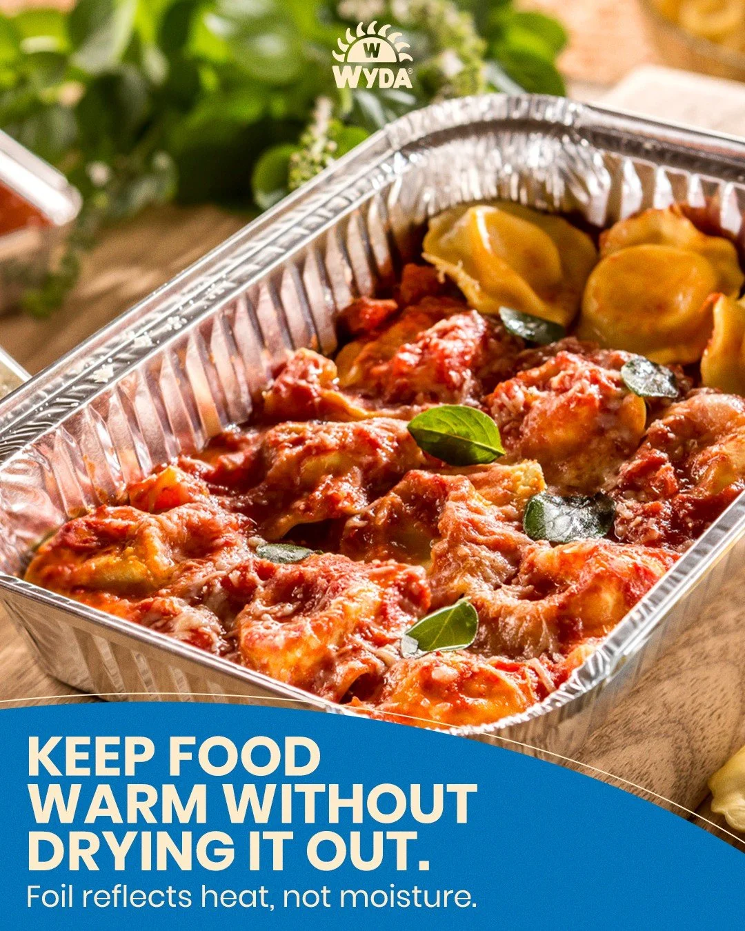 To keep dishes warm, loosely tent aluminum foil over the top.
It reflects heat back while allowing steam to escape, helping food stay warm without becoming soggy.
Understanding how foil works makes all the difference.
#WYDA #AluminumSolutions #Alumin