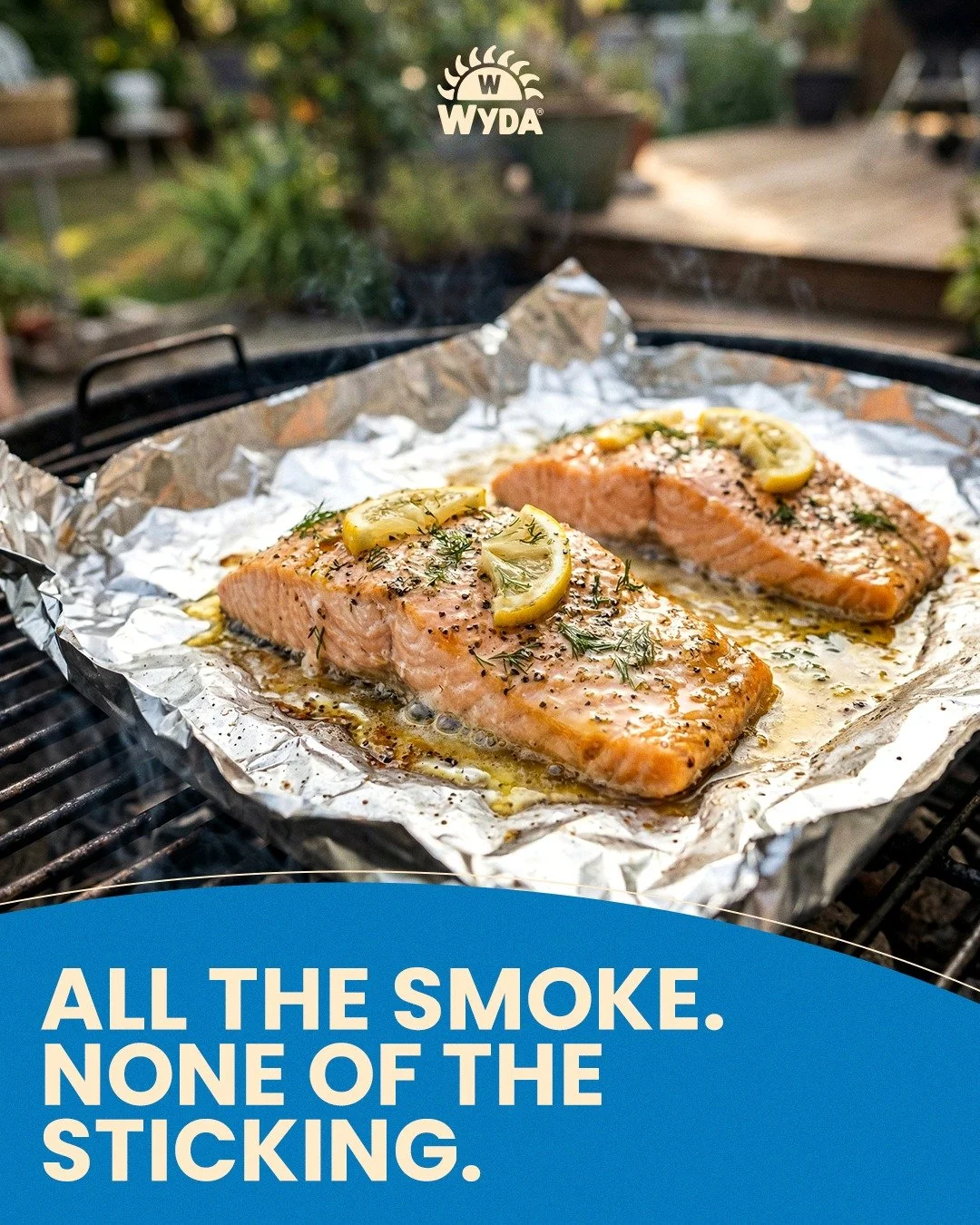 The grill brings out the best in delicate proteins, but sticking to the grates can ruin the presentation and make handling more difficult.

A simple sheet of foil changes the process. Even heat, better control, and a cleaner transfer from grill to pl