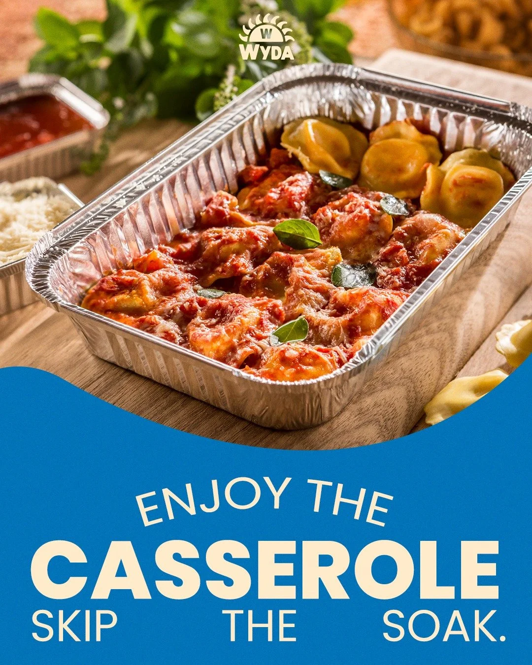 Comfort food usually demands the toughest cleanup.

Lining your baking dish with foil before assembling changes the math. 
You get the perfect baked-on cheese, and the sink stays empty. Because the meal shouldn't end with a chore. 

#KitchenHacks #WY