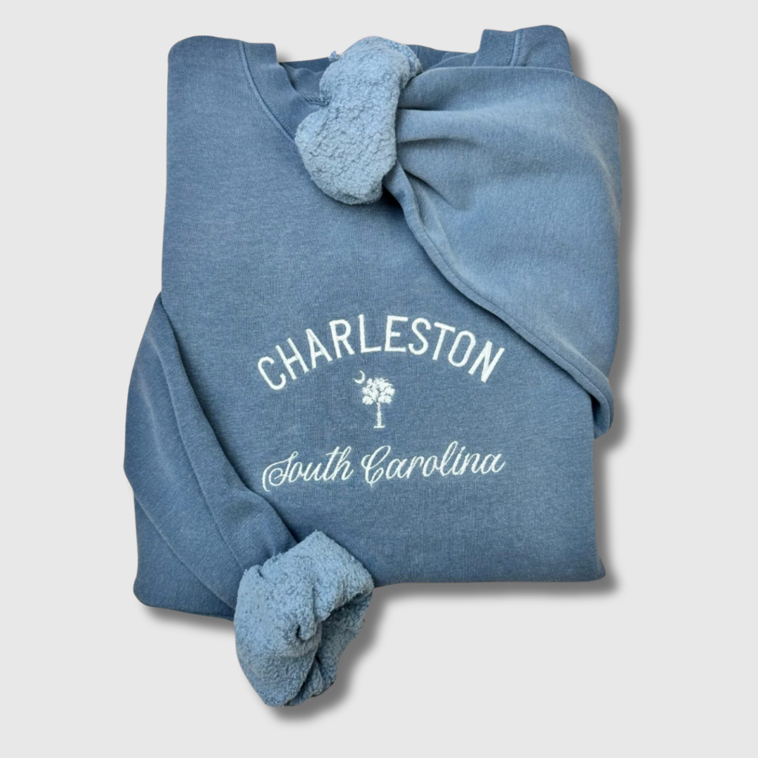 Embroidered Charleston Sweatshirt