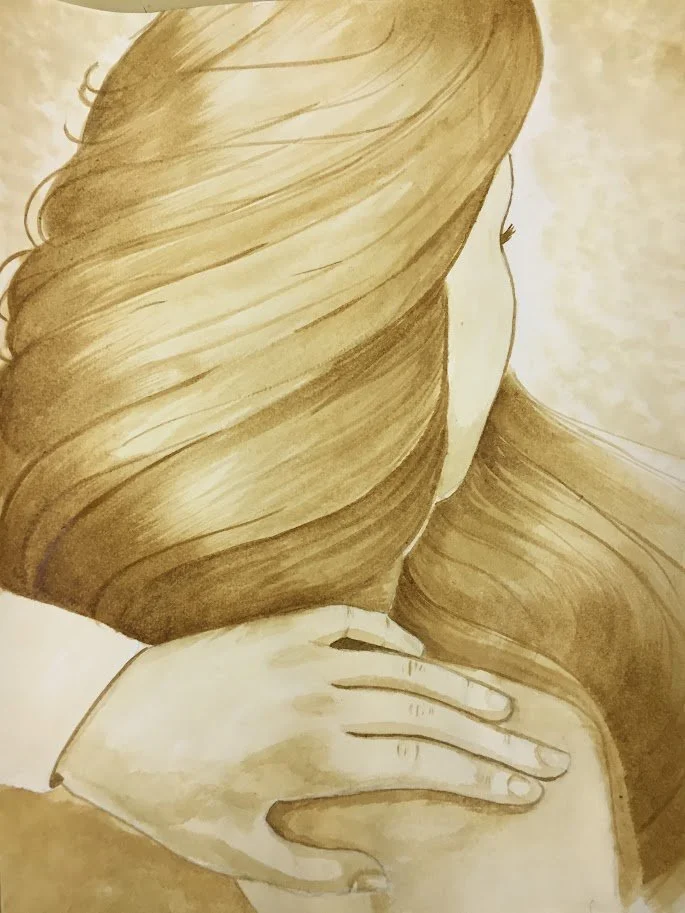 Human Touch Coffee Painting.JPG