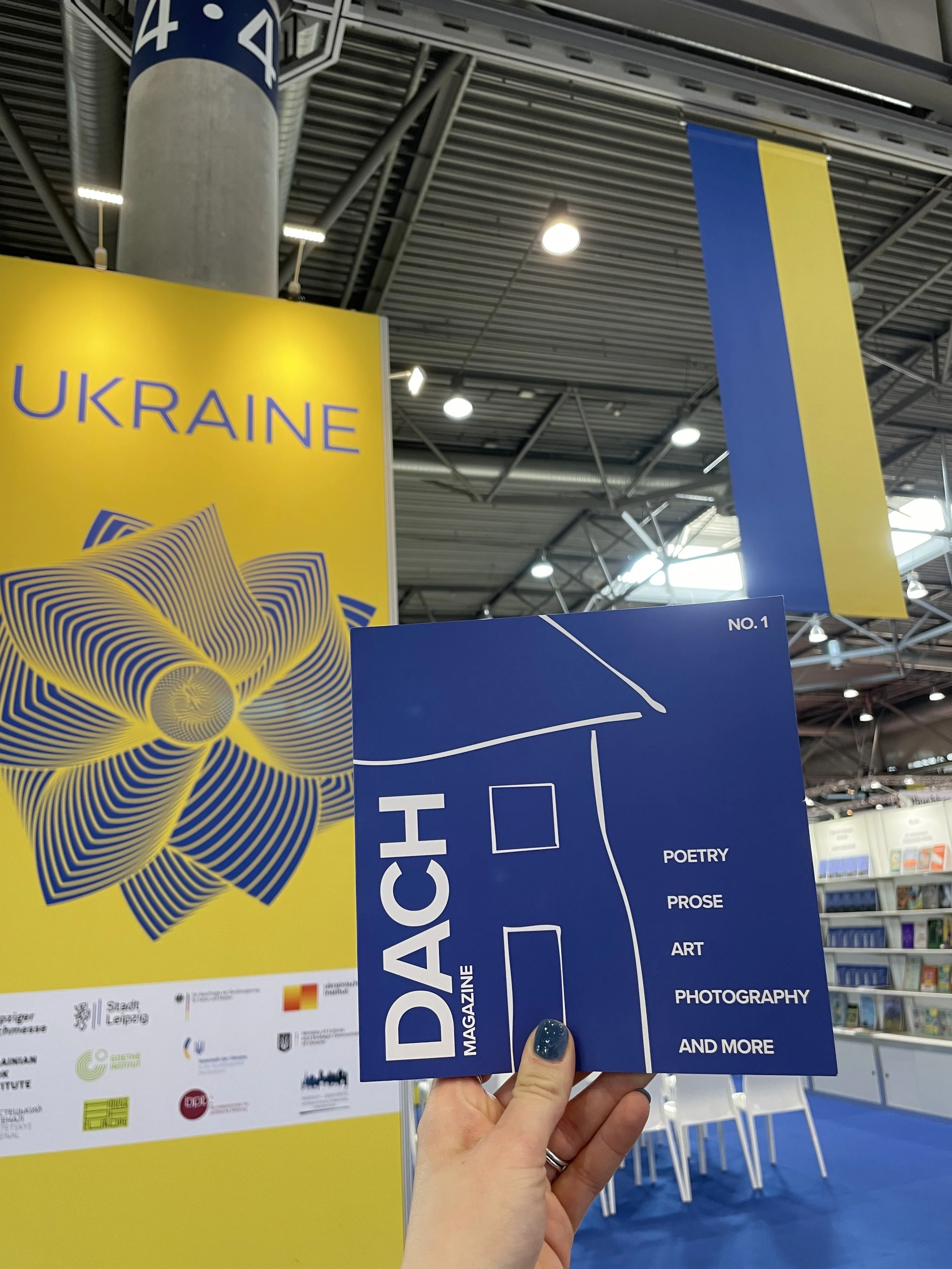 Dach Magazine at the Leipzig Book Fair