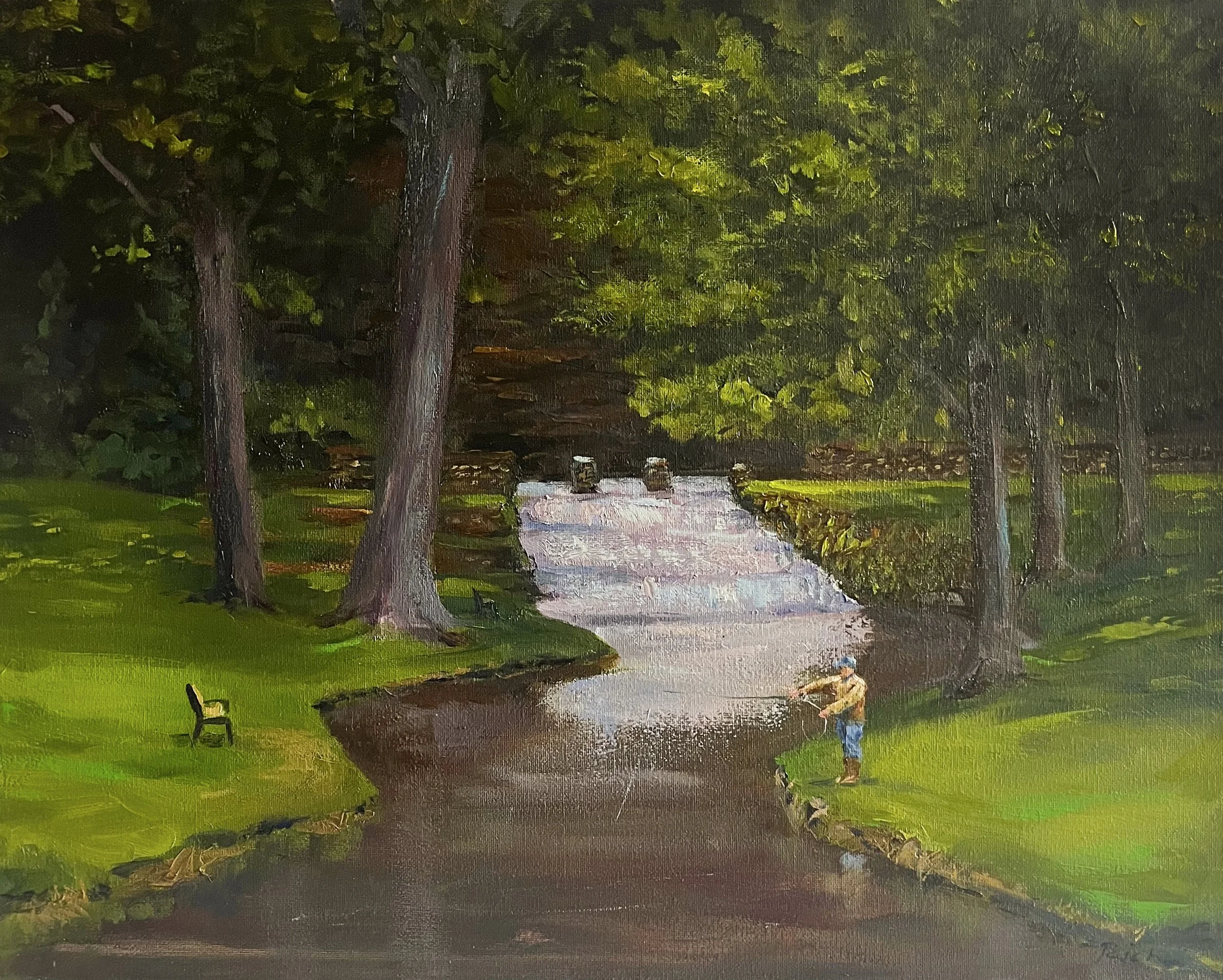 Siewers Springs 20"X16" Oil on Canvas