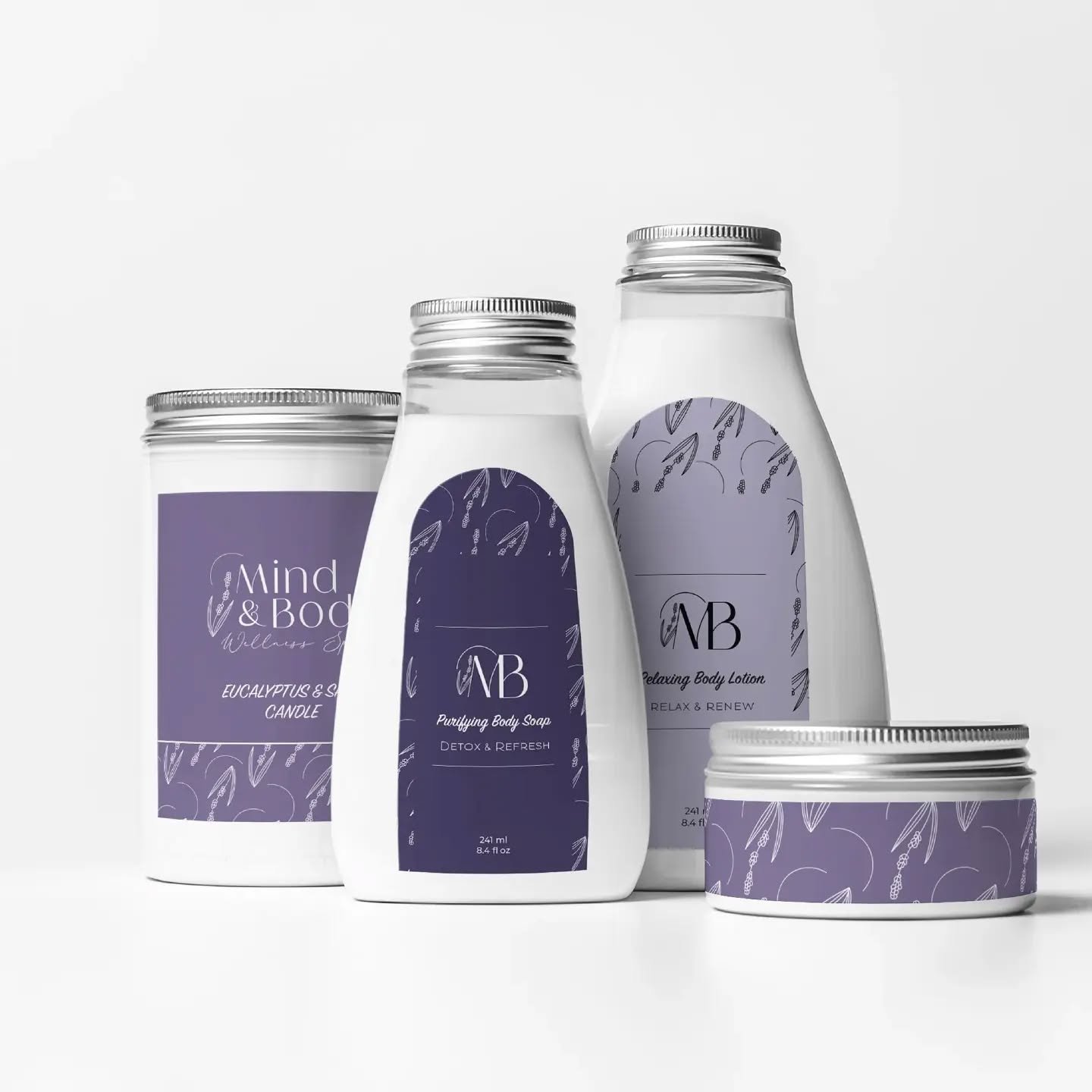 Mind &amp; Body Branding 🌿

#brochuredesign #layoutdesign #graphicdesign #branddesign