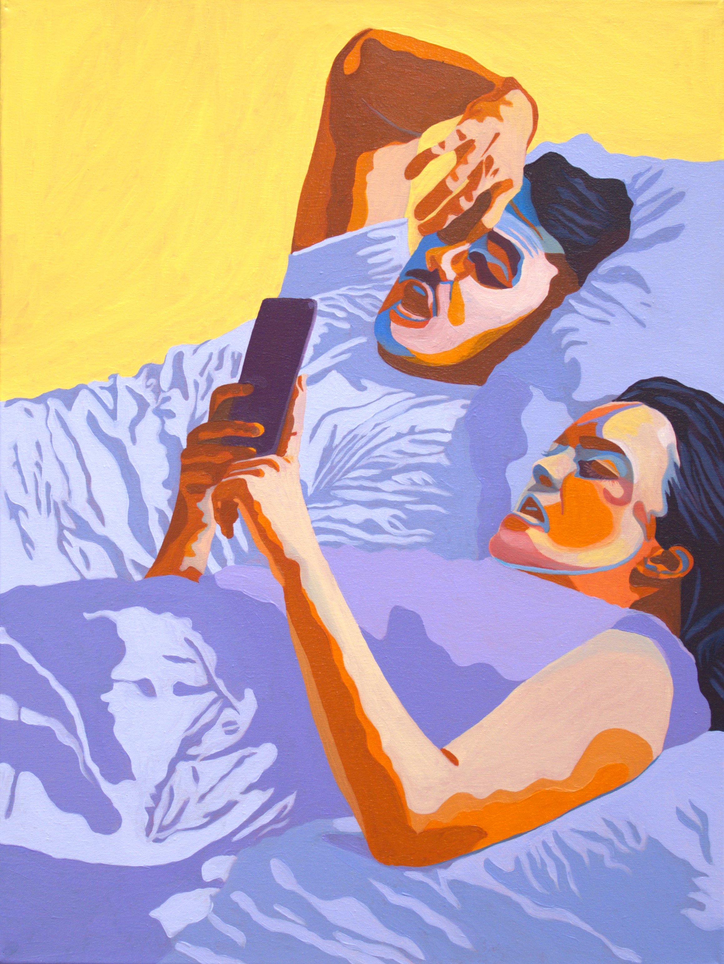 Common Practice, 2024. Öl auf Leinwand - 80 x 60 cm