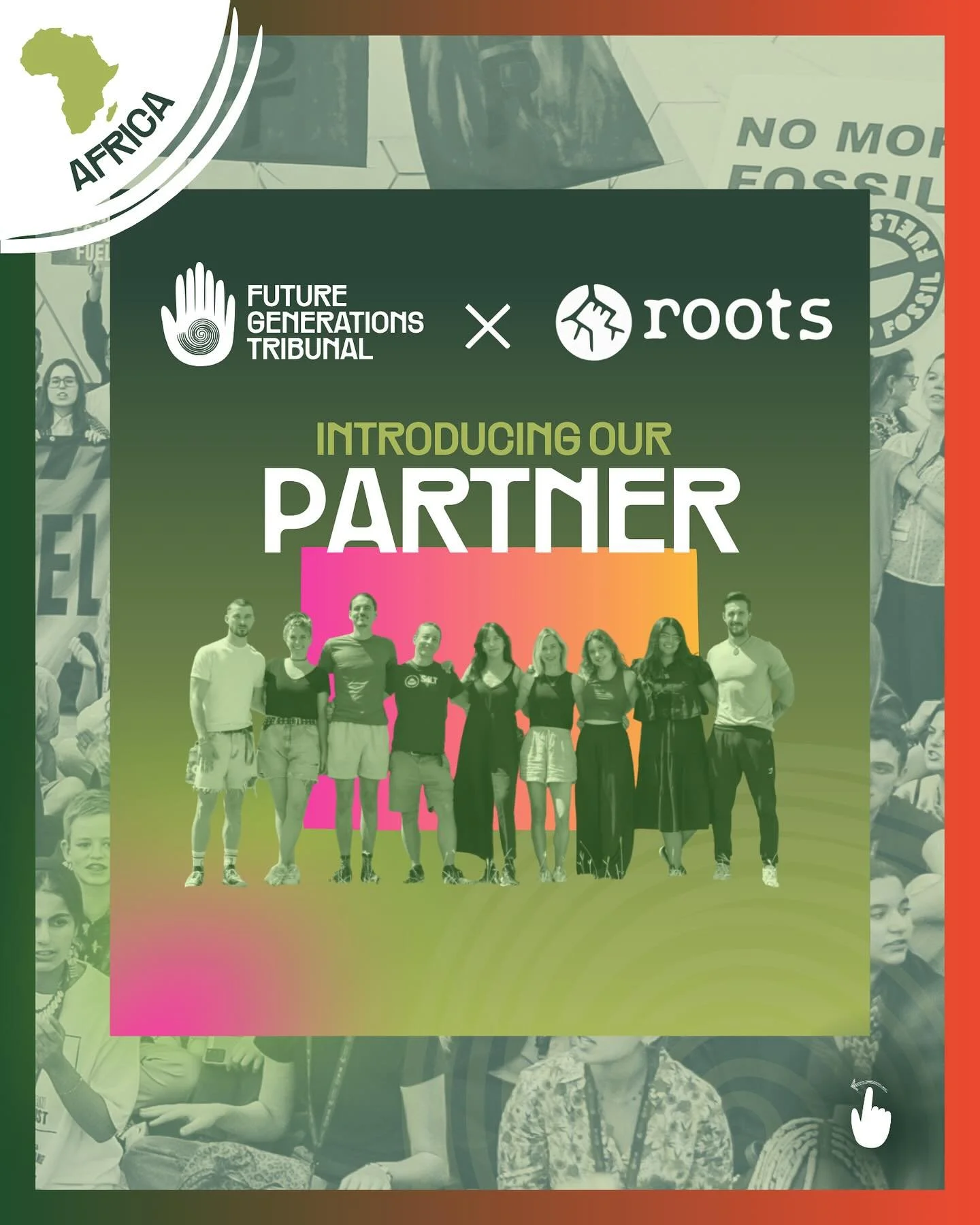 Meet our partner @roots.people for our upcoming East Africa Regional Tribunal in Mombasa, Kenya! 🌍🩷💚

Together we will work to ensure young leaders and community representatives from East Africa are safe and secure in telling the story of their pe