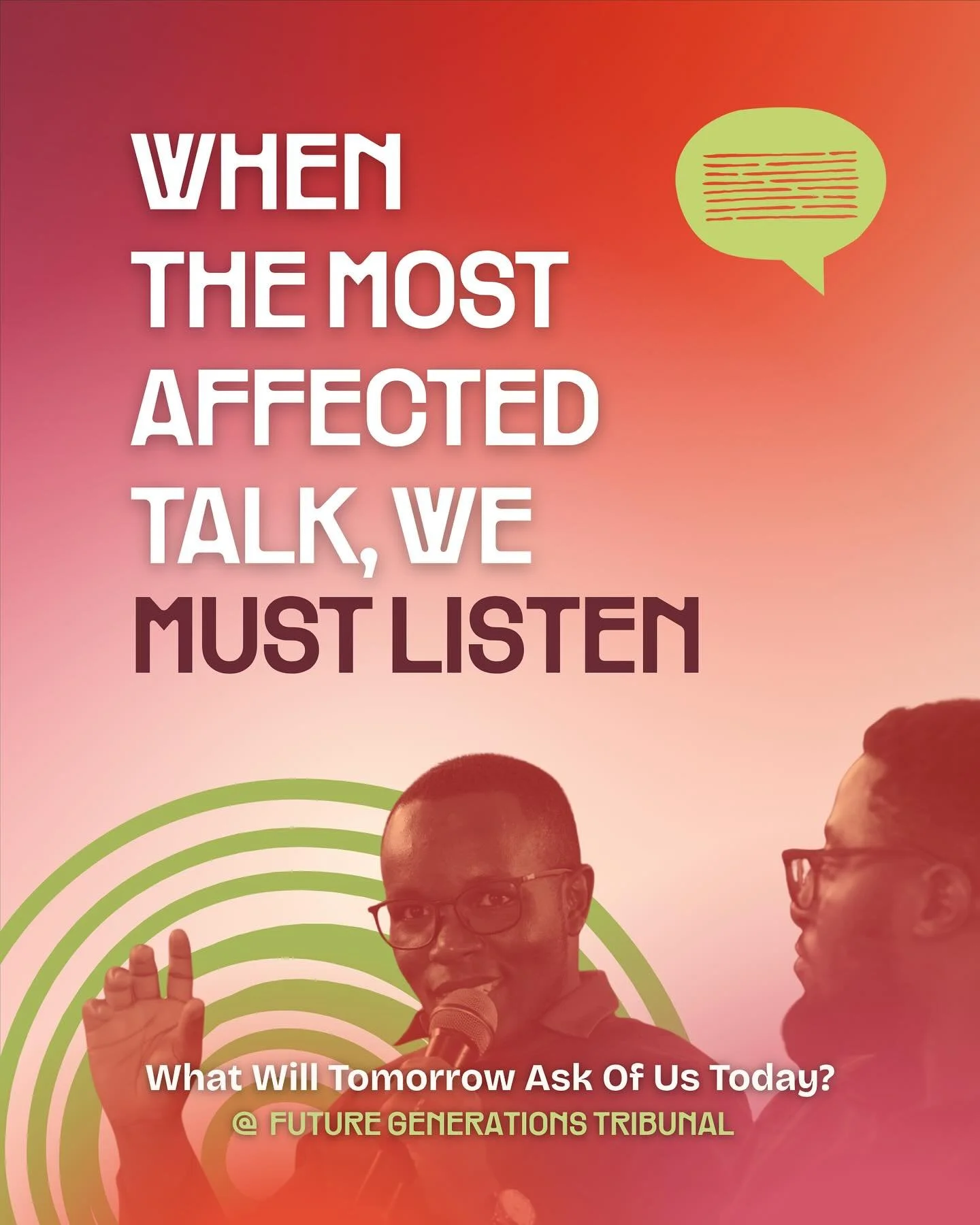 Real stories of lived experiences facing the harshest collective loss and rebuilding of community care&mdash;these are the testimonies that must lead our Climate Reparations process and guide our strategies towards justice. ⚖️🌍

That's exactly what 