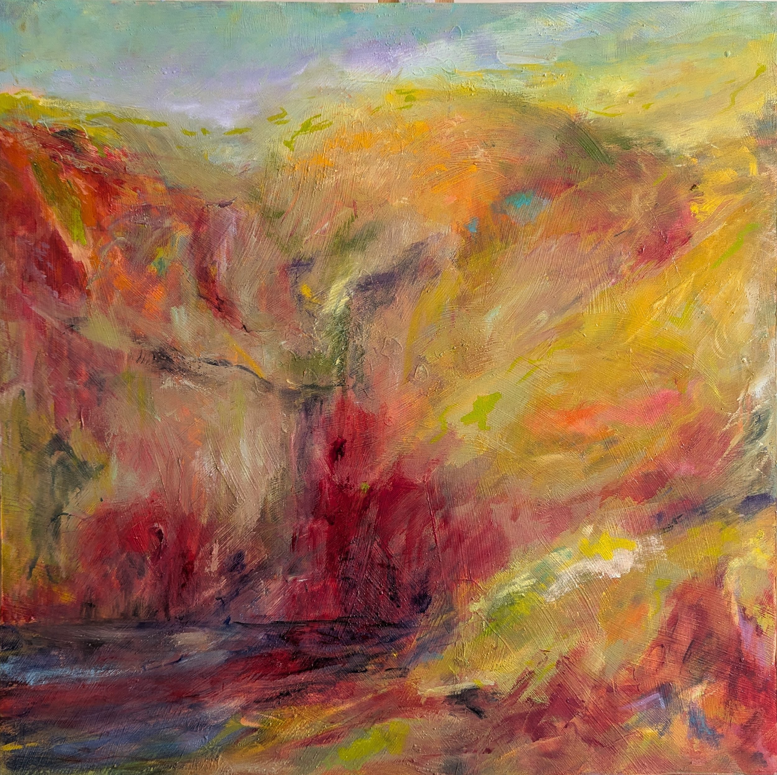 The magical lake 50 x 50 cm