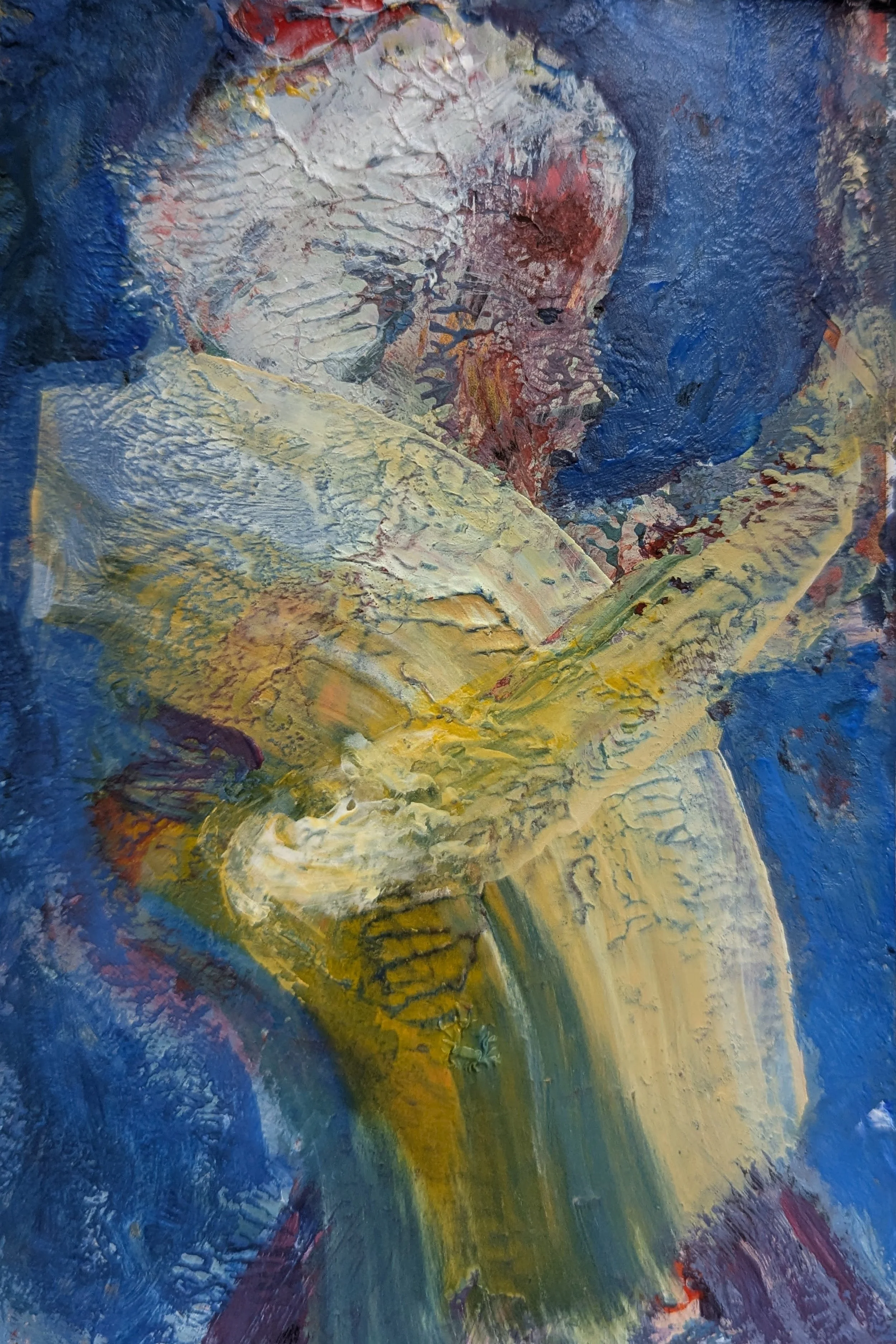 Bravo - acrylic on card - 14.8 x 10.5  cm 