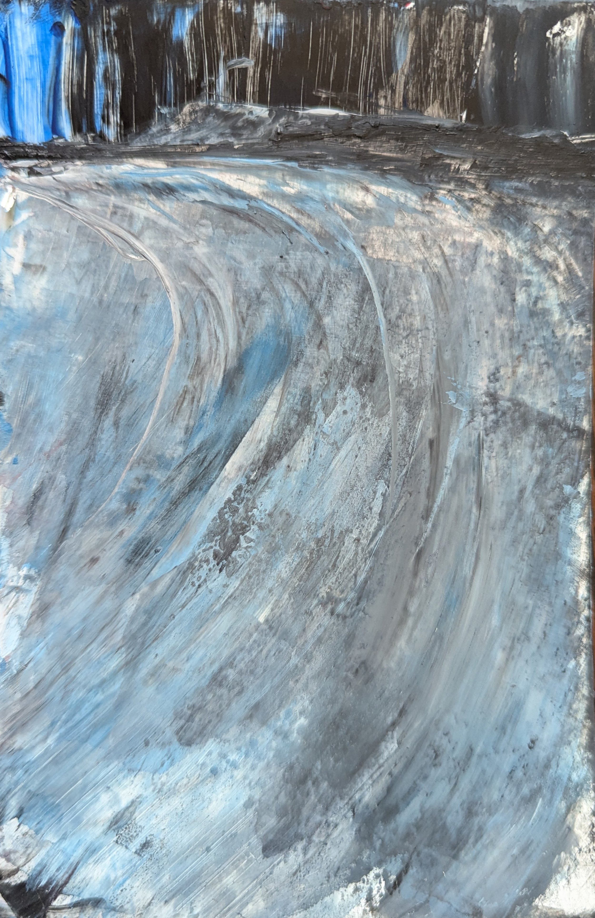 Sea before land 16.1 x 10.1 cm