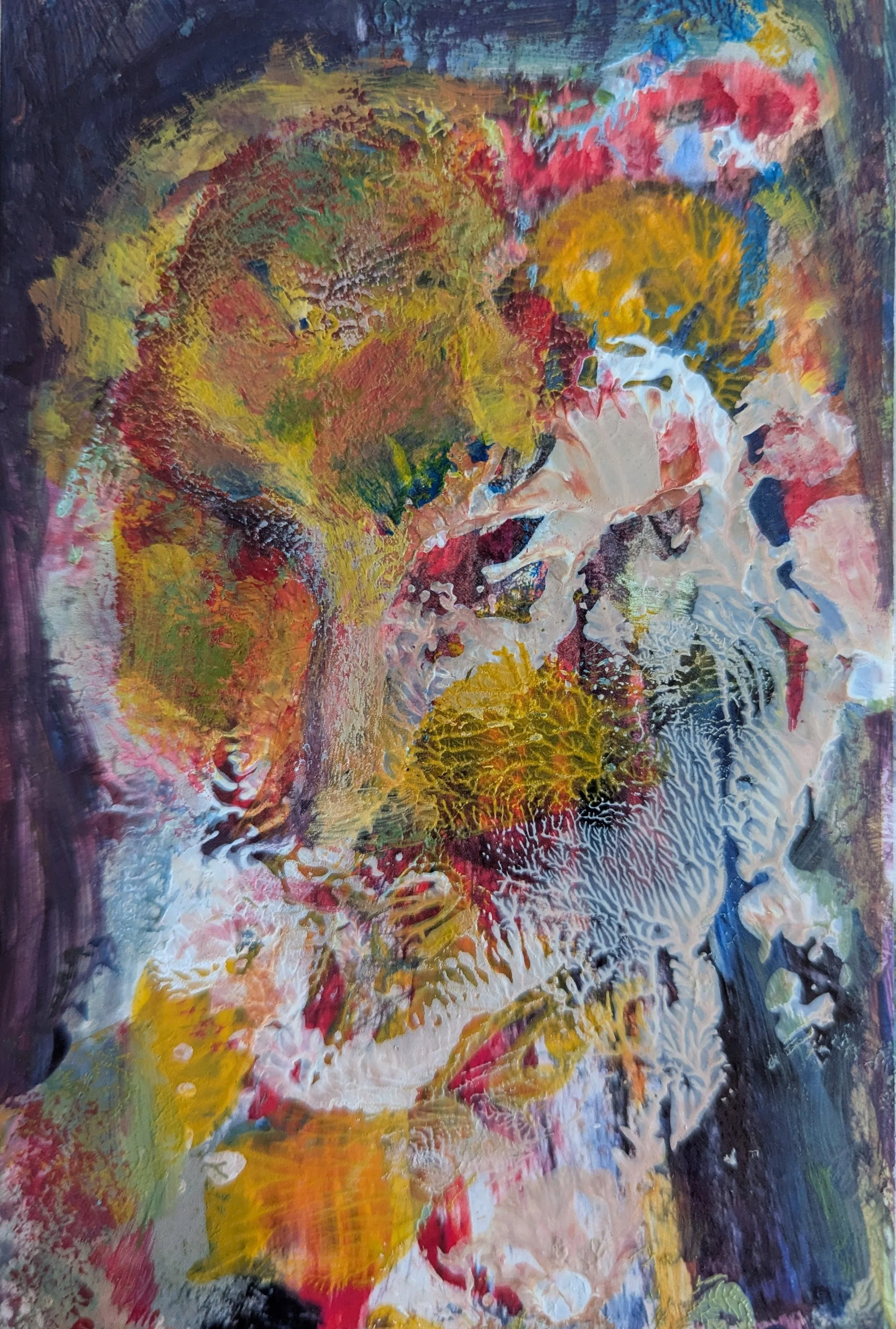 Lion man 15 x 10 cm