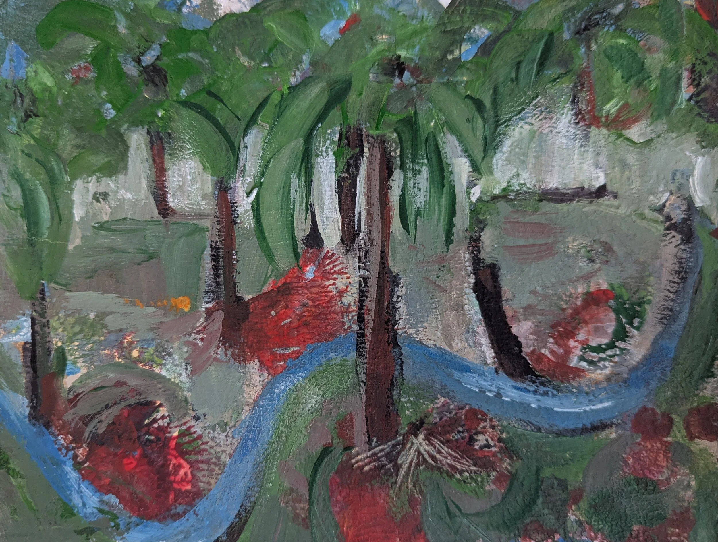 A ribbon of time 14.0 x 17.7 cm