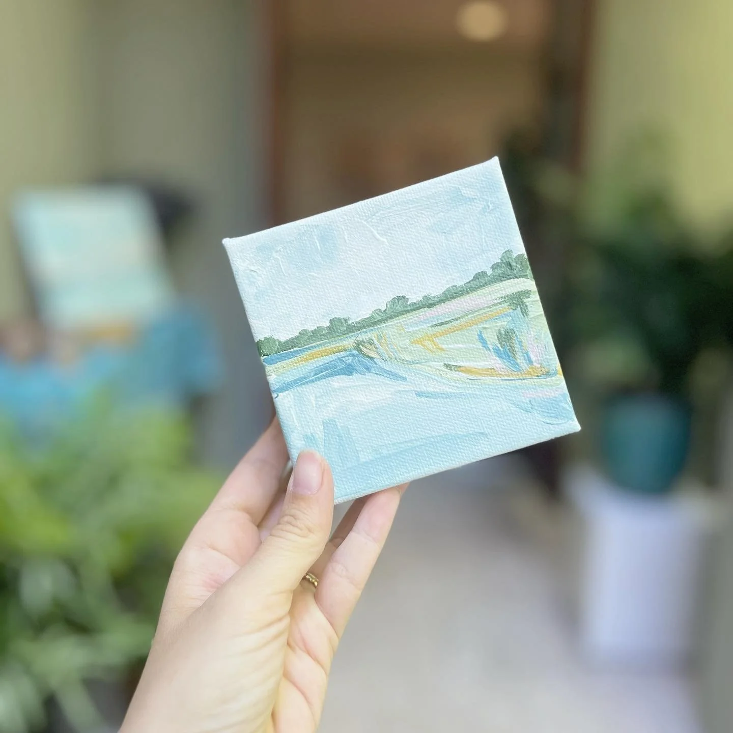 small, medium &amp; large ✨ 

a few that were on display yesterday at @artinionchs! Thank you to @charlestonprobono for putting on such a fun event for a wonderful cause. Grateful to have been a part of it. &amp; thank you to all who showed up and pu