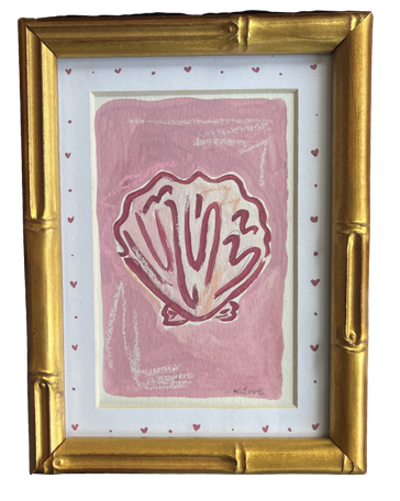 Pink Scallop Portrait